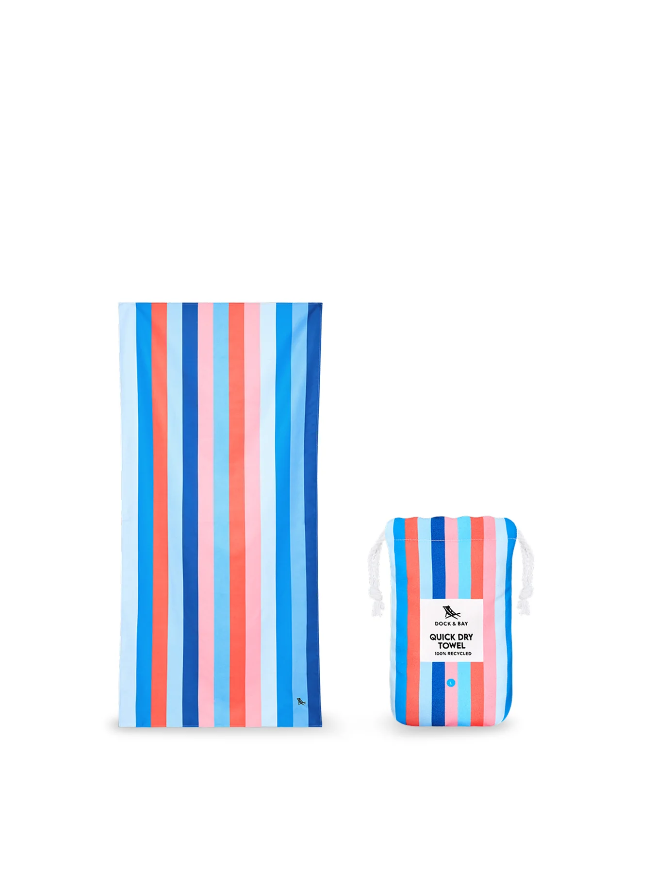 Large Beach Towel Striped