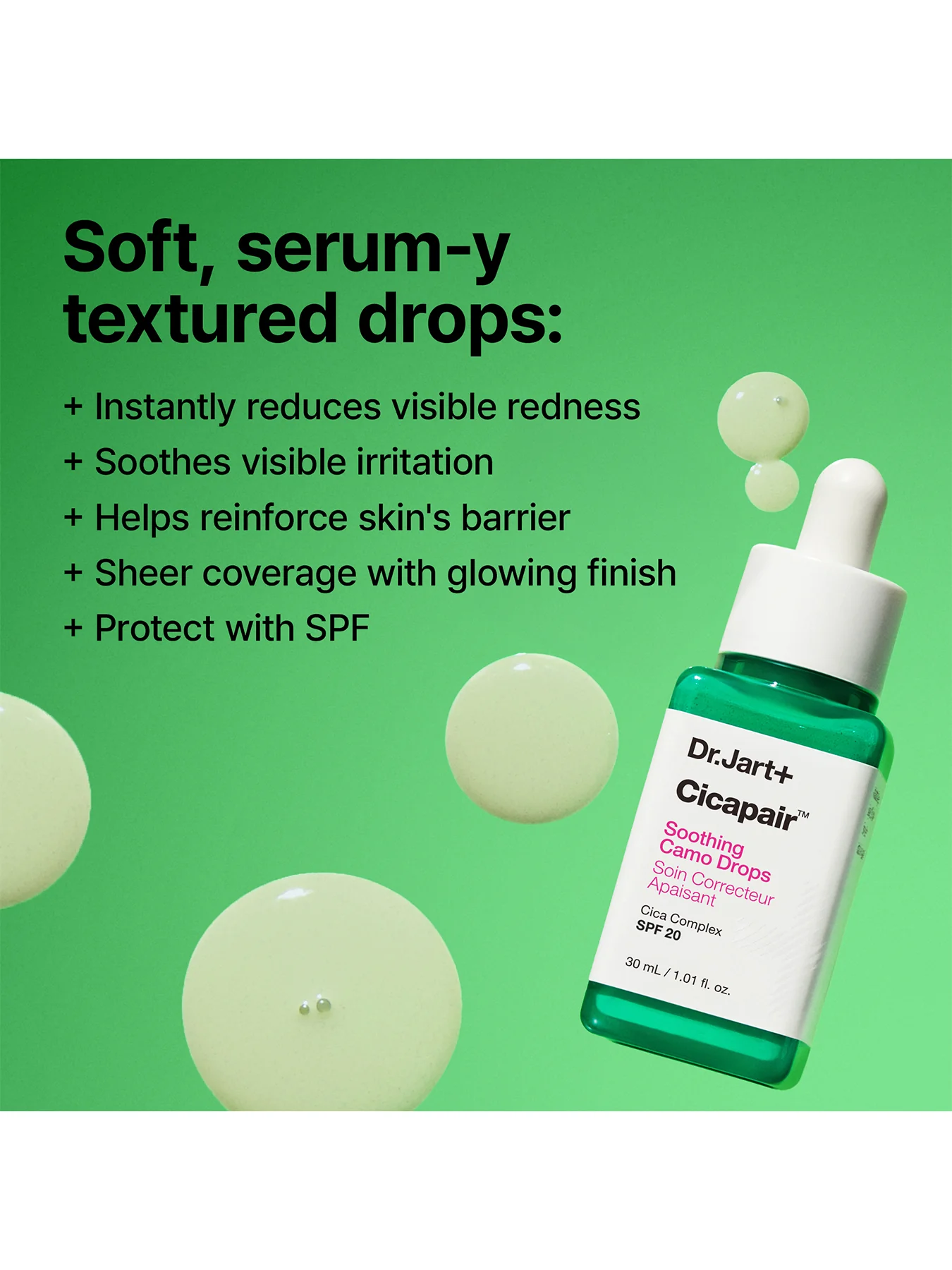Cicapair Soothing Camo Drops SPF20 - Image 3
