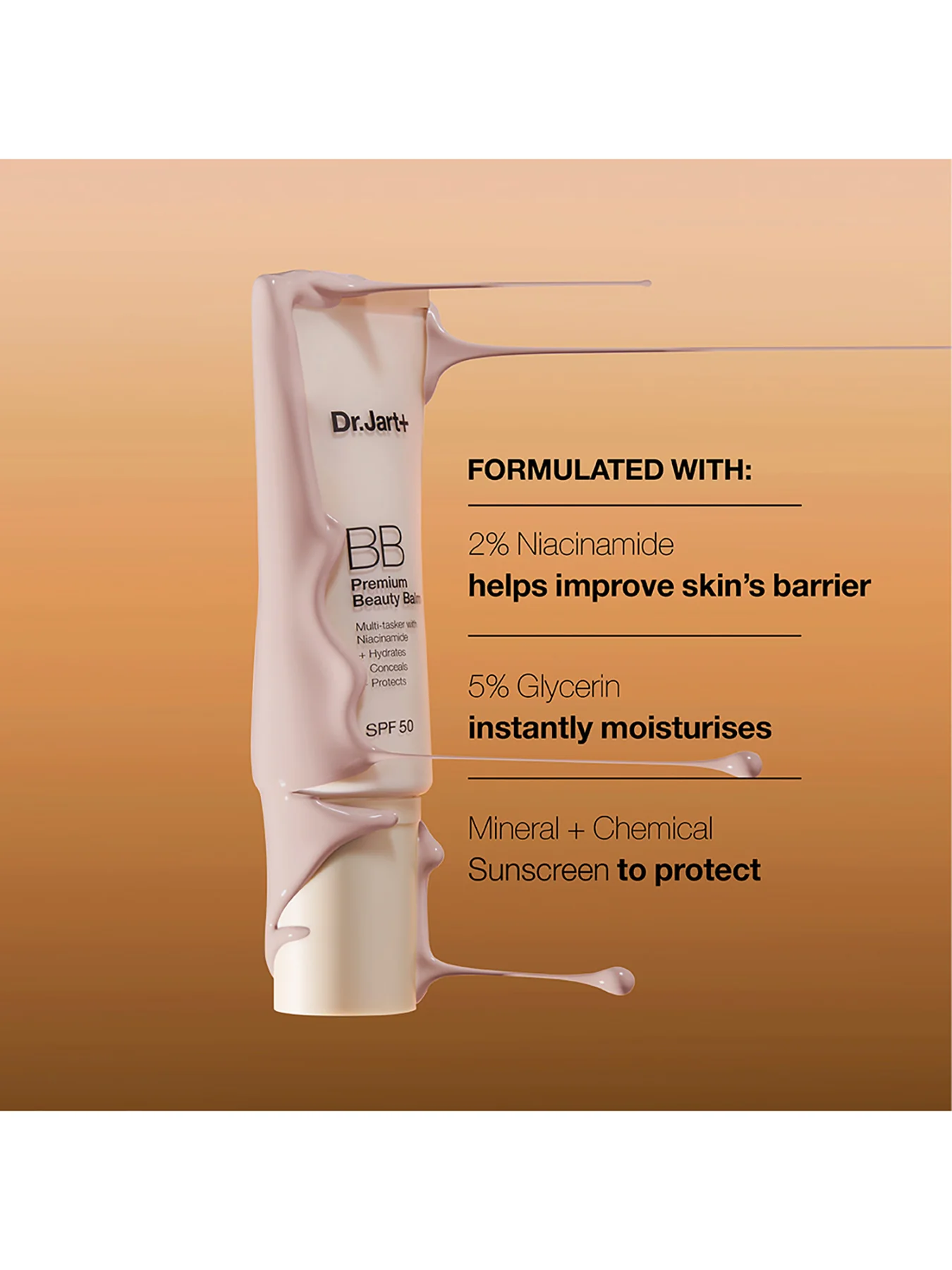 The Premium BB Beauty Balm SPF 50 40ml 01 Fair-Light - Image 4