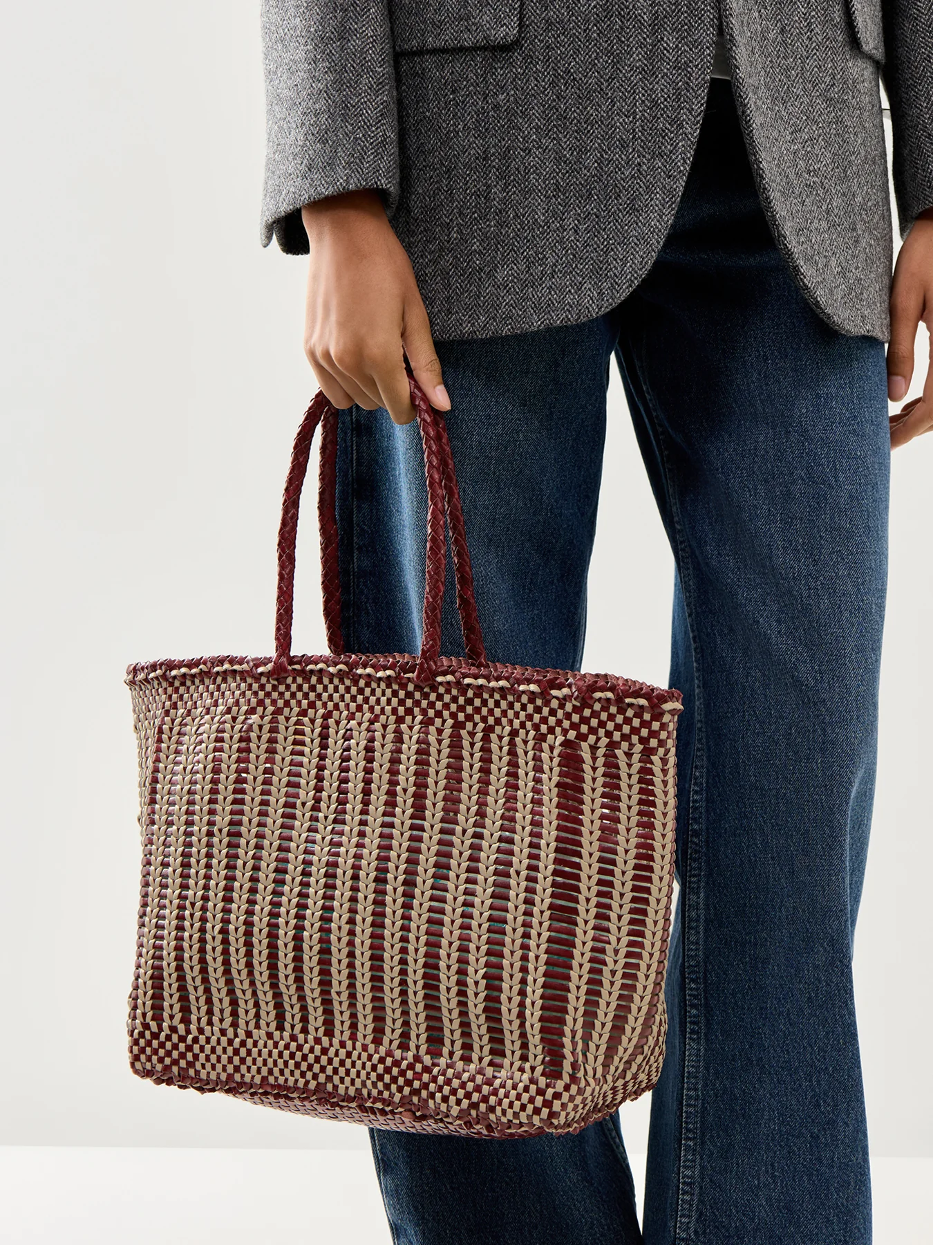 Bali Basket Big Bordeaux/Pearl - Image 2