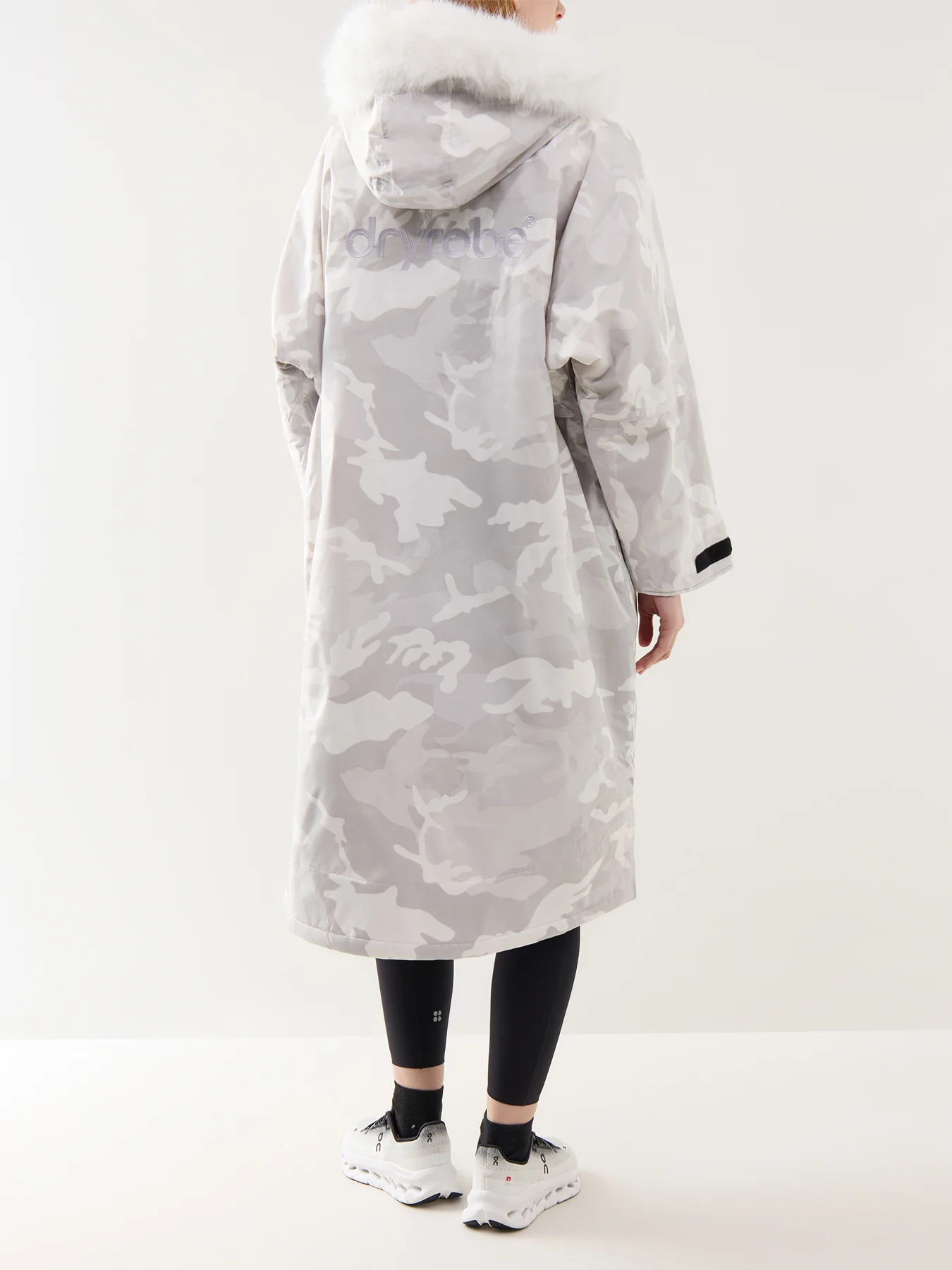 Dryrobe Advance Long Sleeve White Camo - Image 5