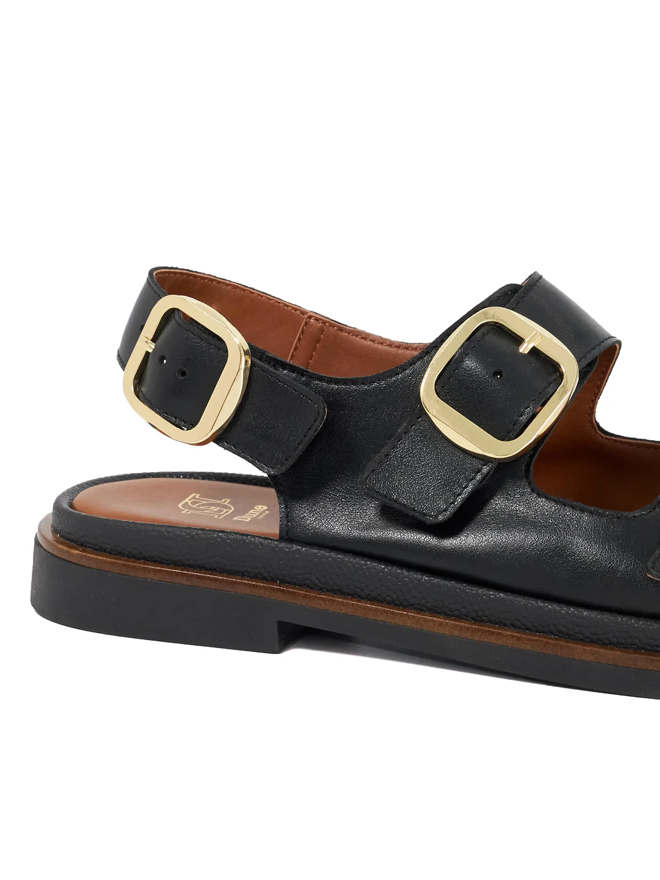 Luckles Heeled Sandals Black - Image 2
