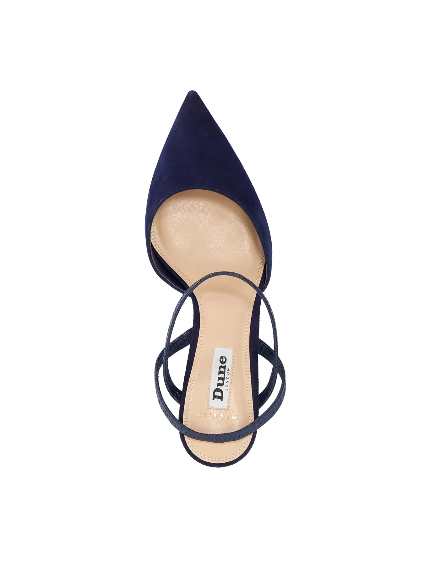 WF Classical Court Shoes Blue - Image 3