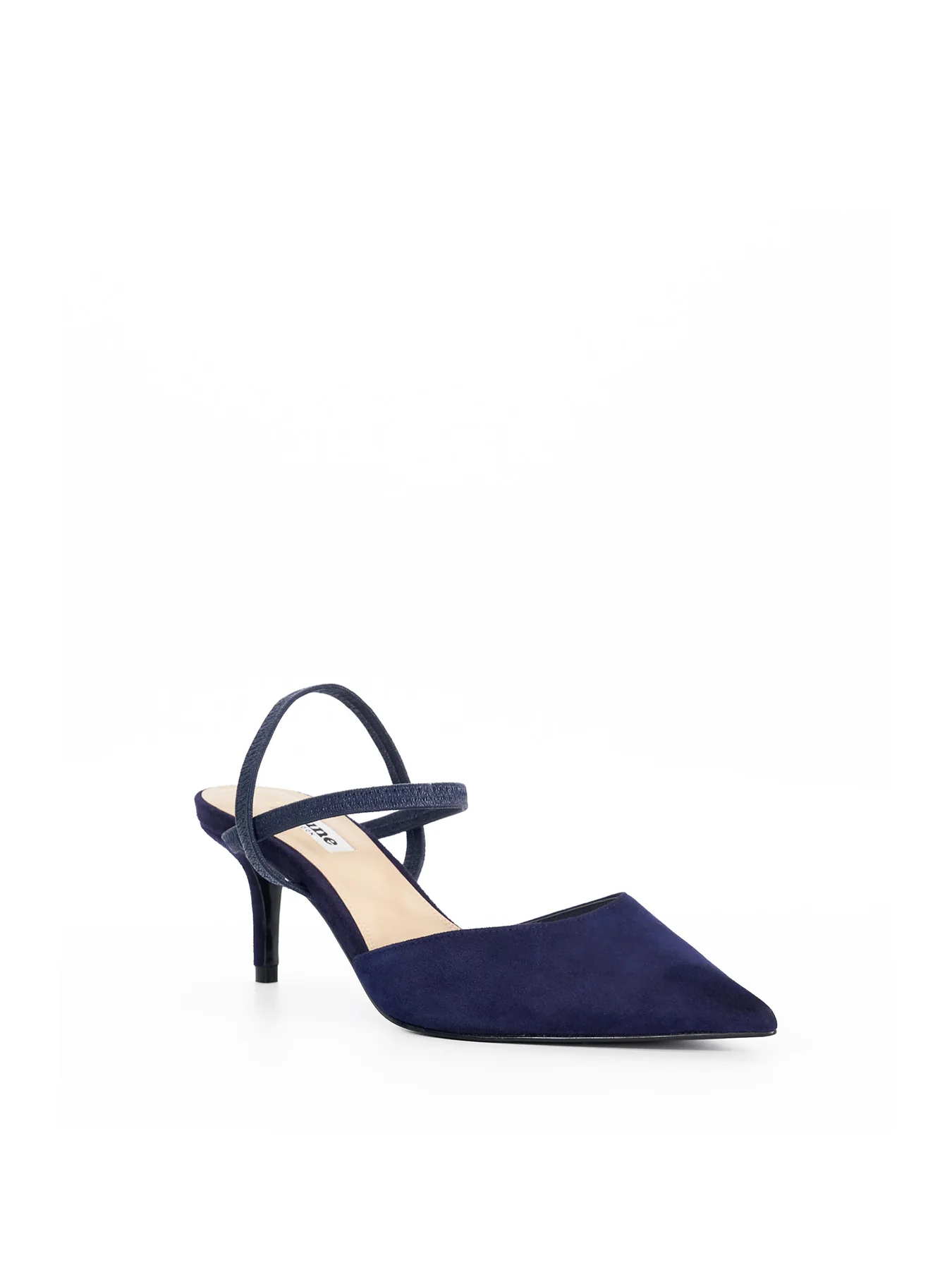 WF Classical Court Shoes Blue - Image 4