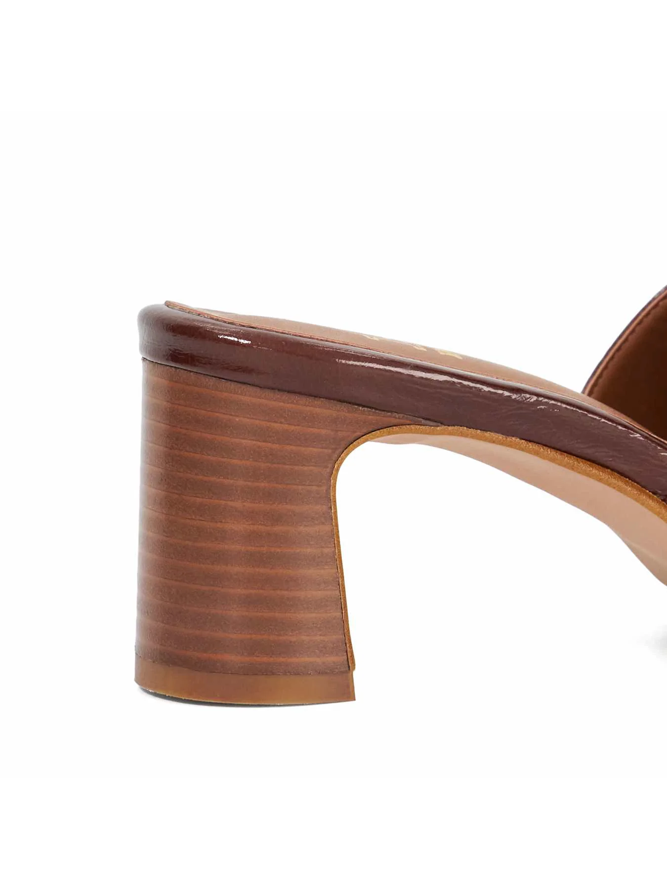 Jule Leather Ballet Flats Brown - Image 3