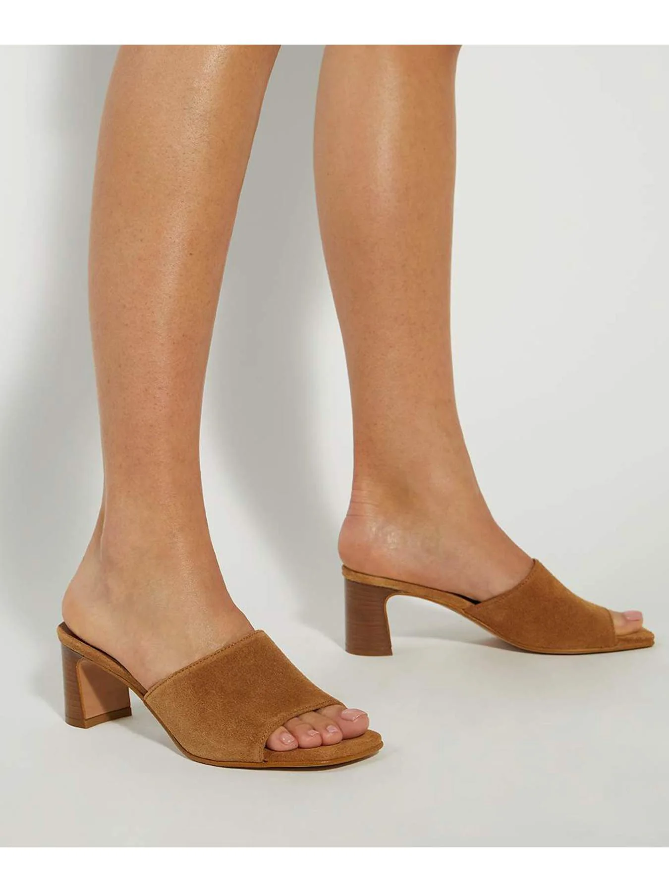 Jule Leather Ballet Flats Brown - Image 3