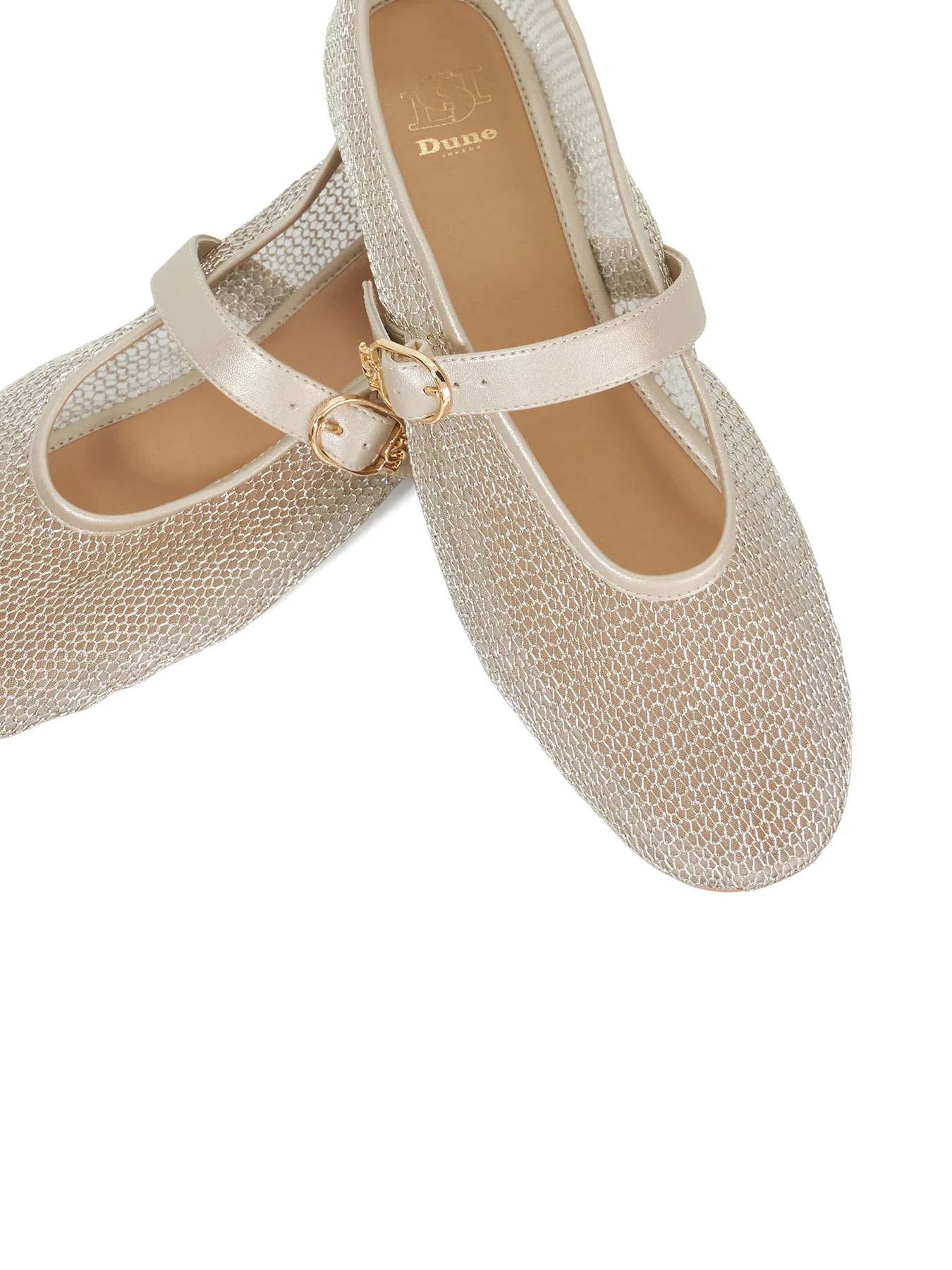 Headline Heeled Sandals Gold - Image 2