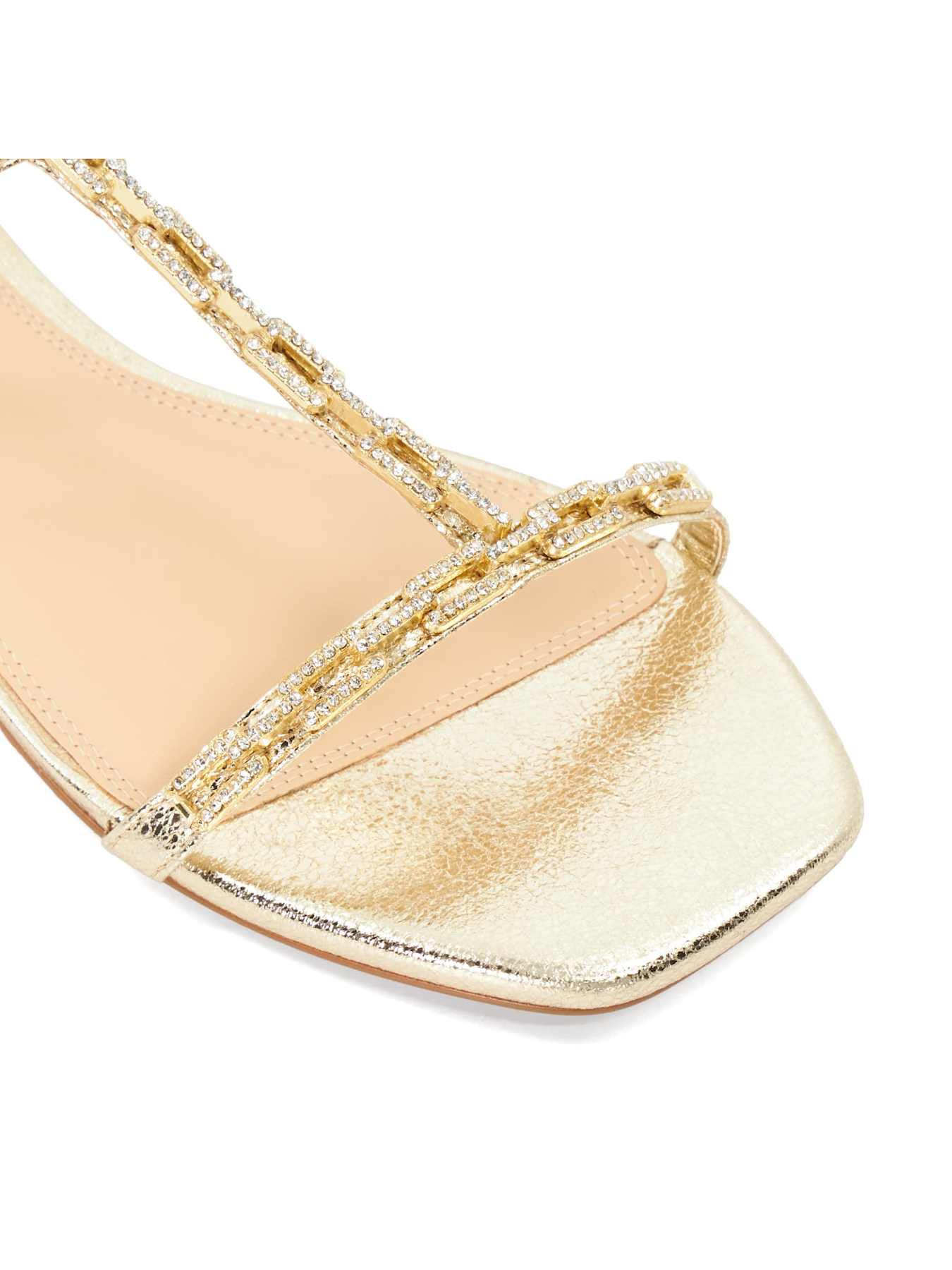 Nourish Heeled Sandals Gold - Image 4