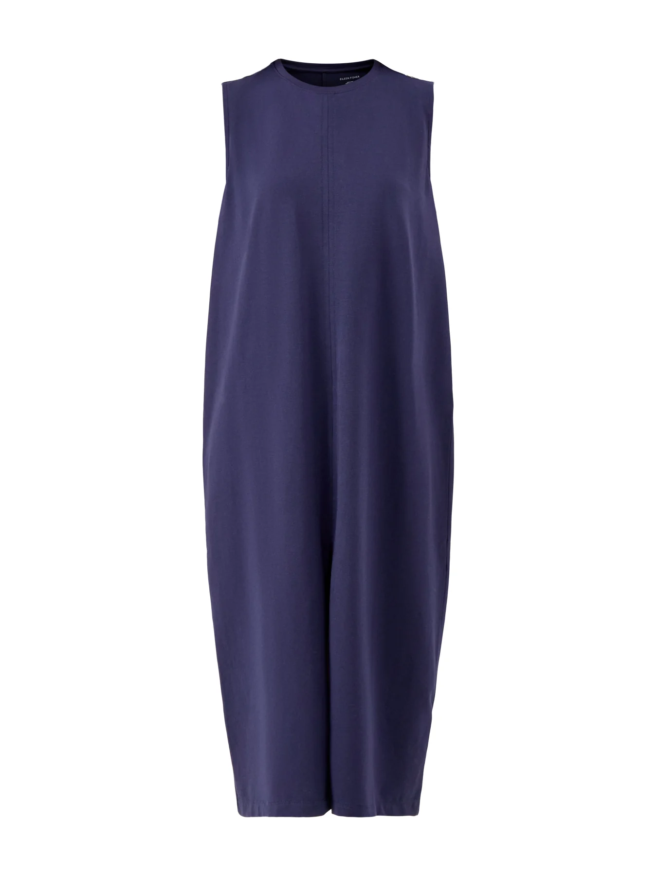 Crew Neck Dress Navy