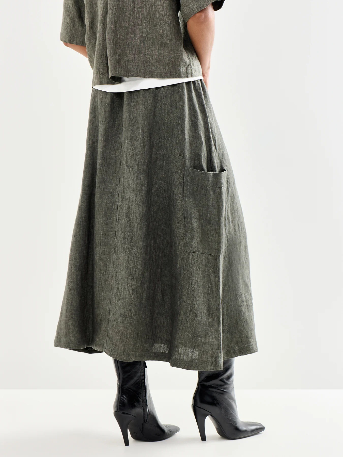 Cargo Skirt Khaki - Image 5