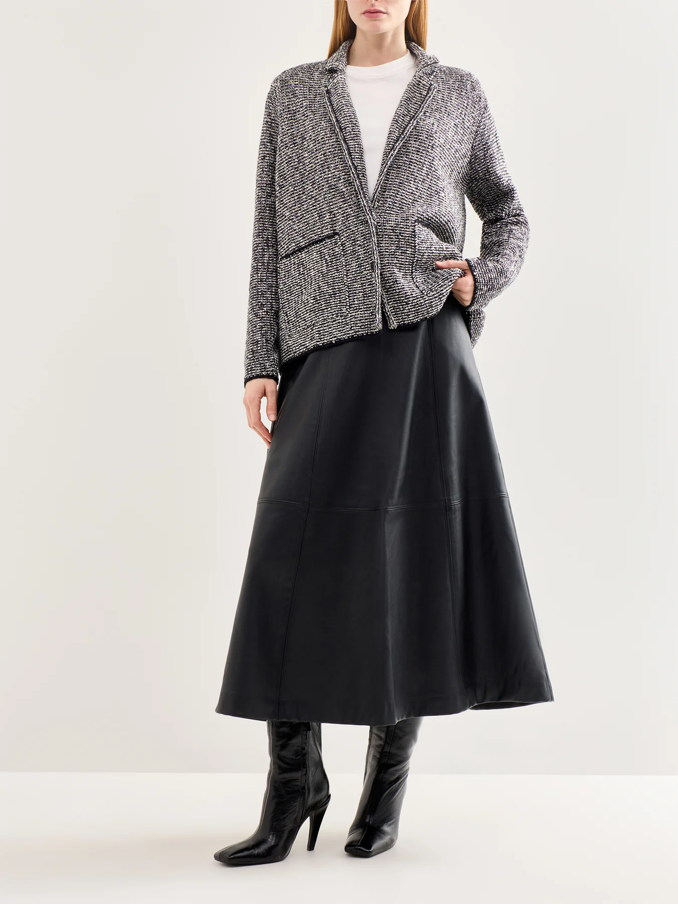 Notch Collar Jacket Multi - Image 2