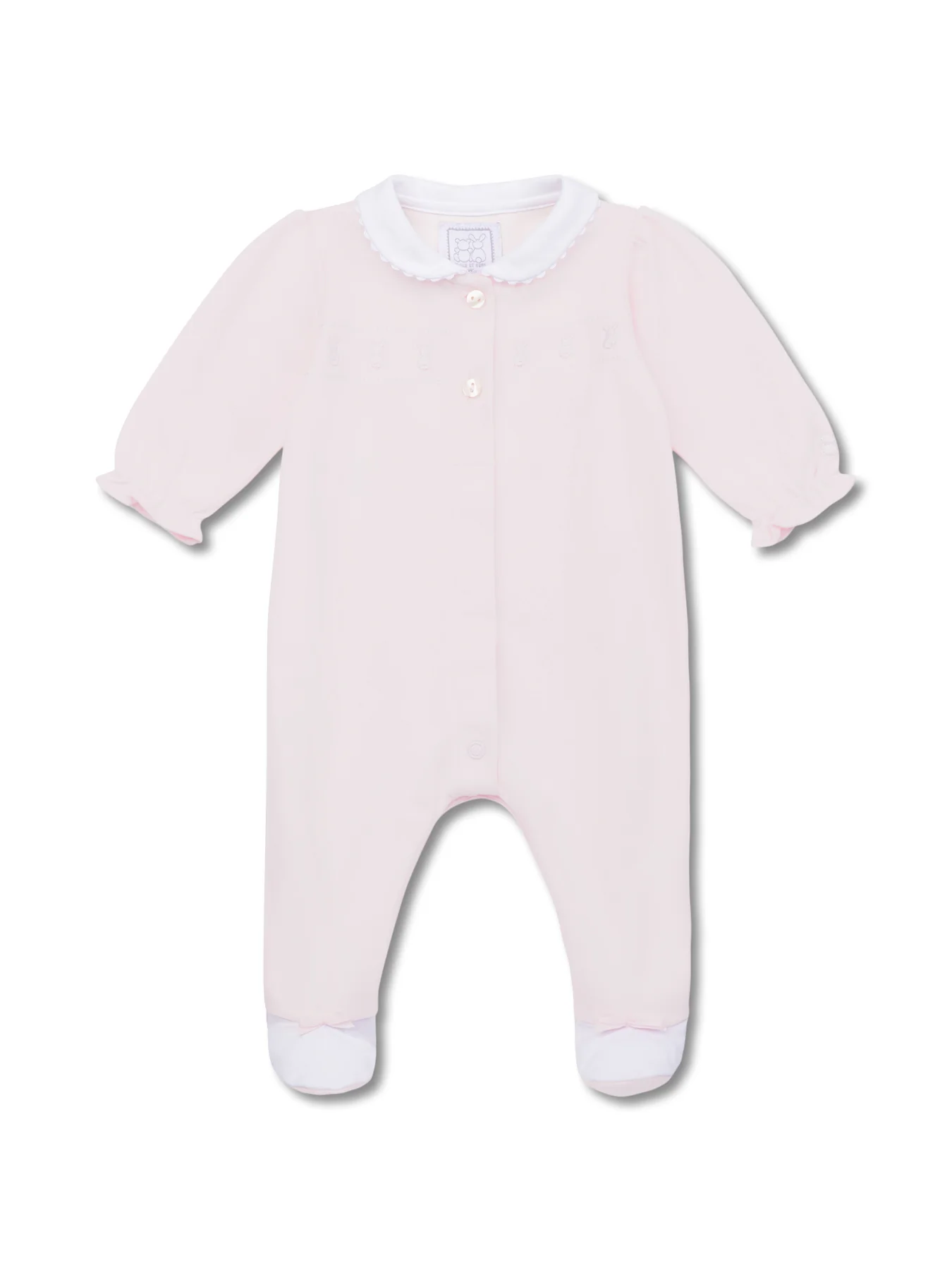 Helen Babygrow and Hat Set Pink - Image 2