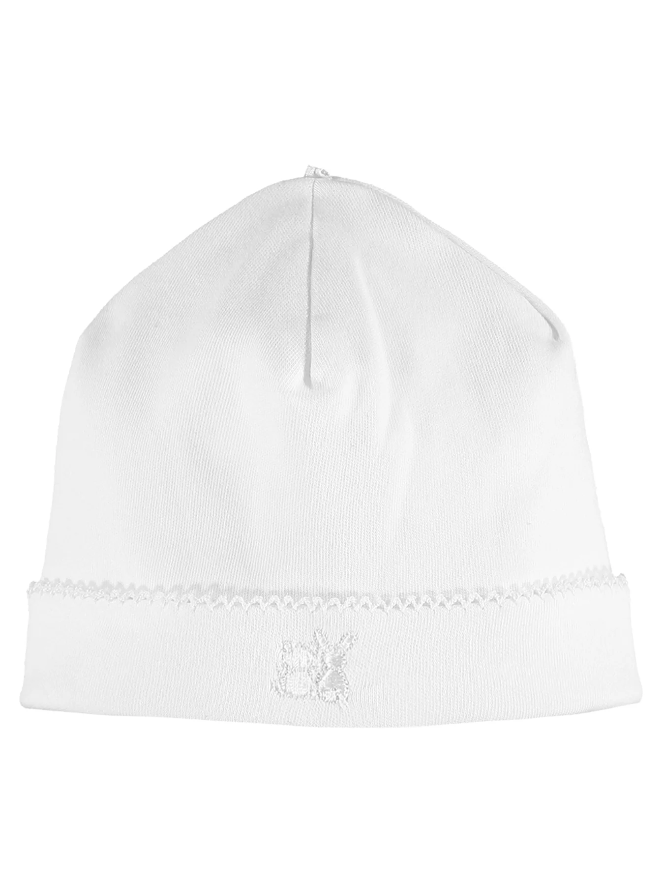 Mallory Interlock AIO with feet Embroidered Yoke and Hat White - Image 2