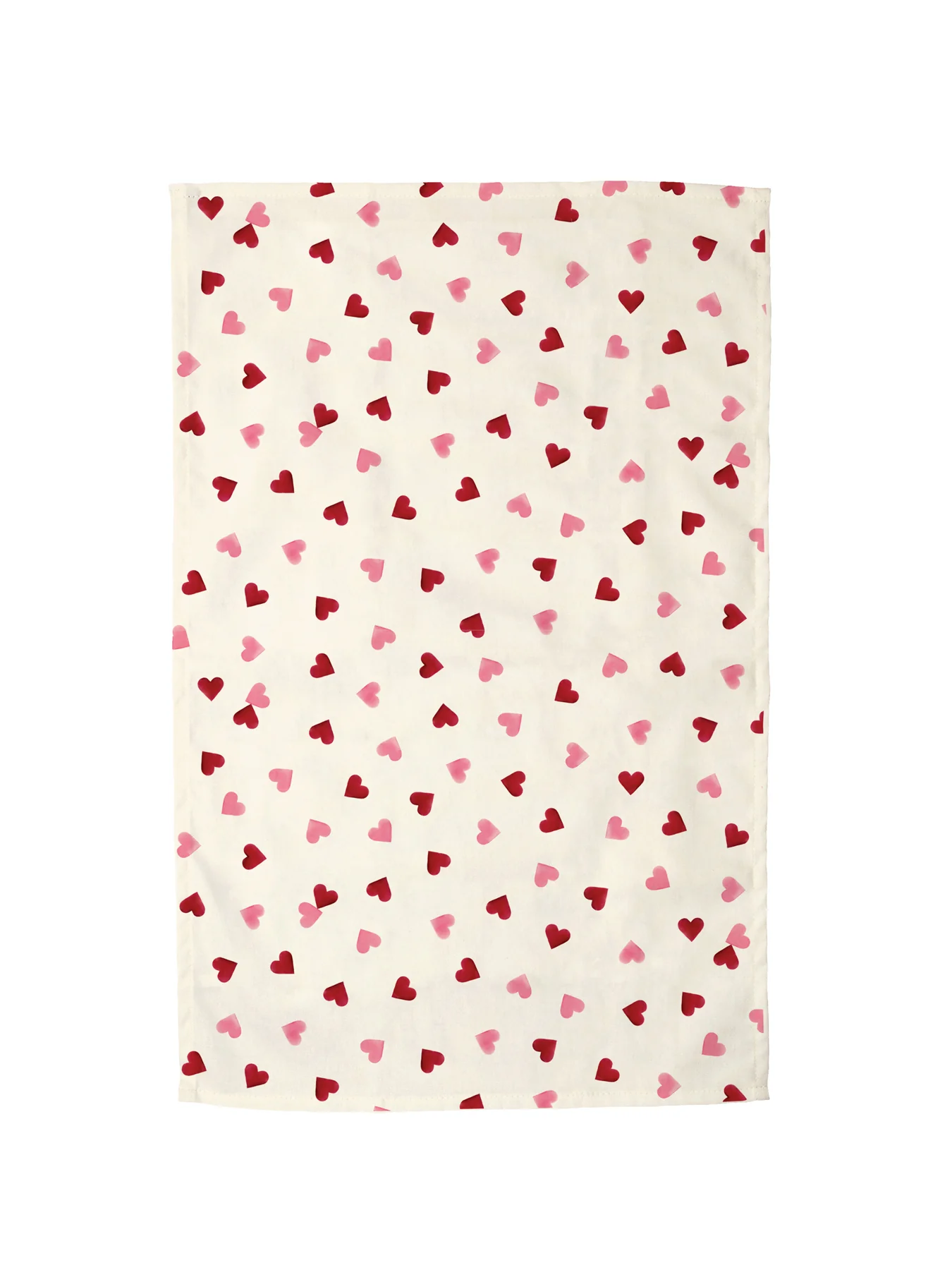 Pink Hearts Oven Glove and Tea Towel Set - Image 3