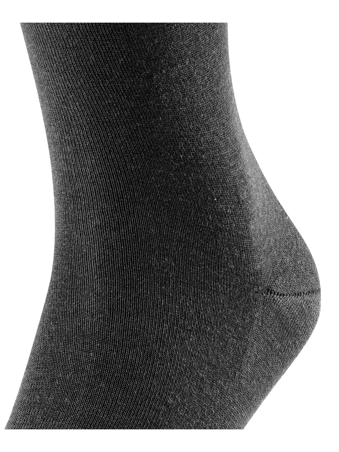 Cotton Blend Crew Socks Black - Image 4