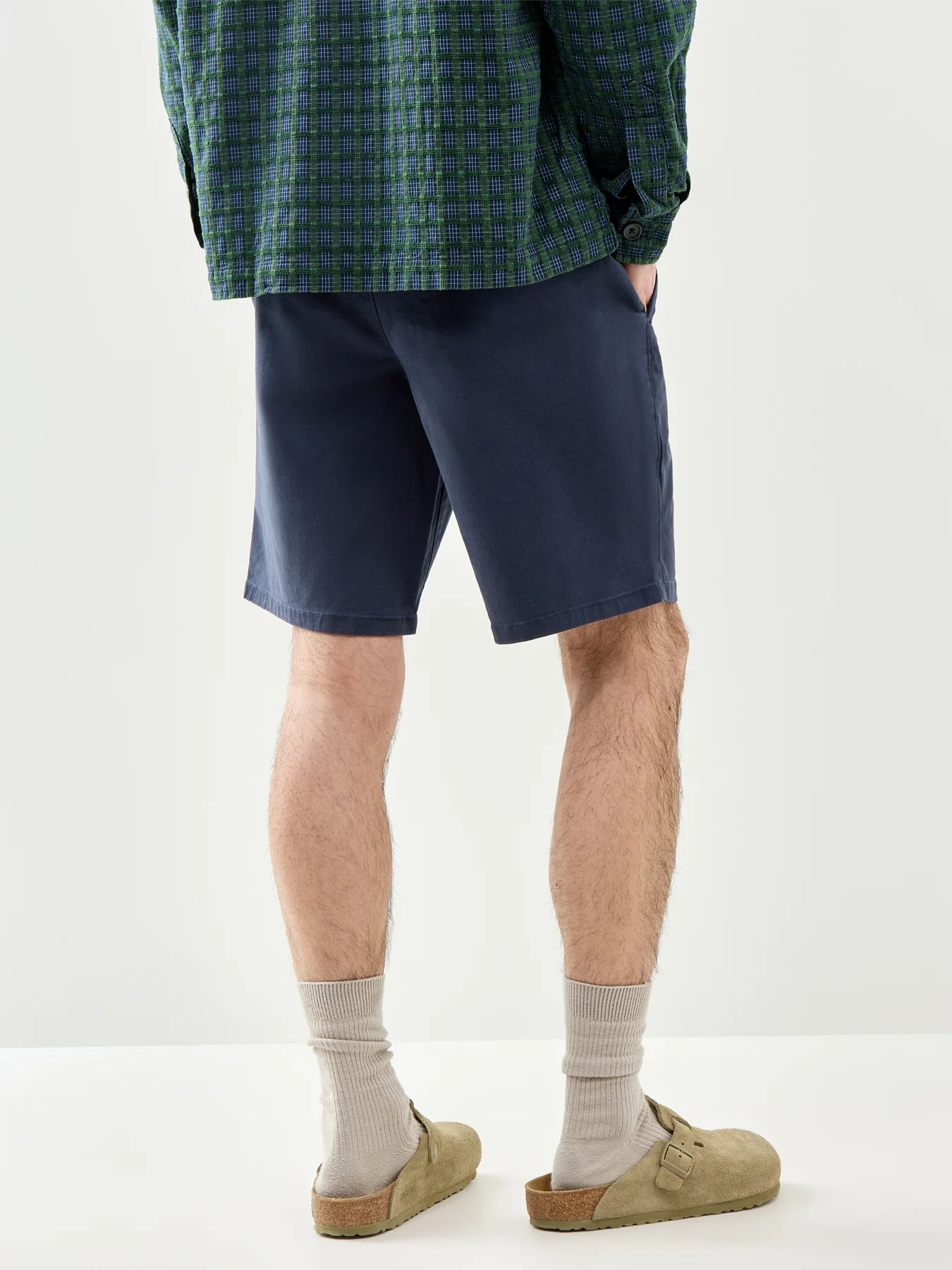 Twill Shorts Navy - Image 5