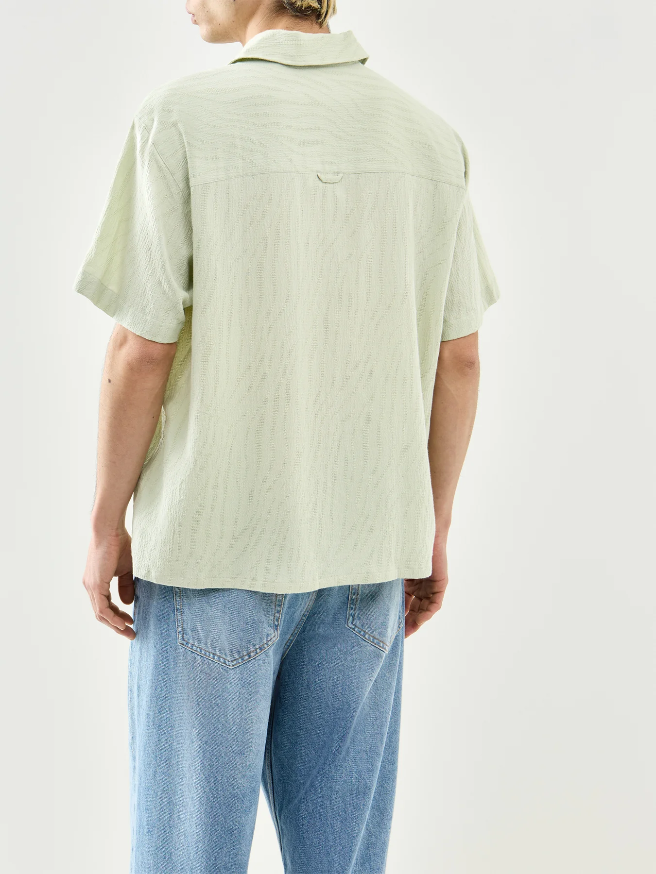 Short Sleeve Shirt Green - Image 5