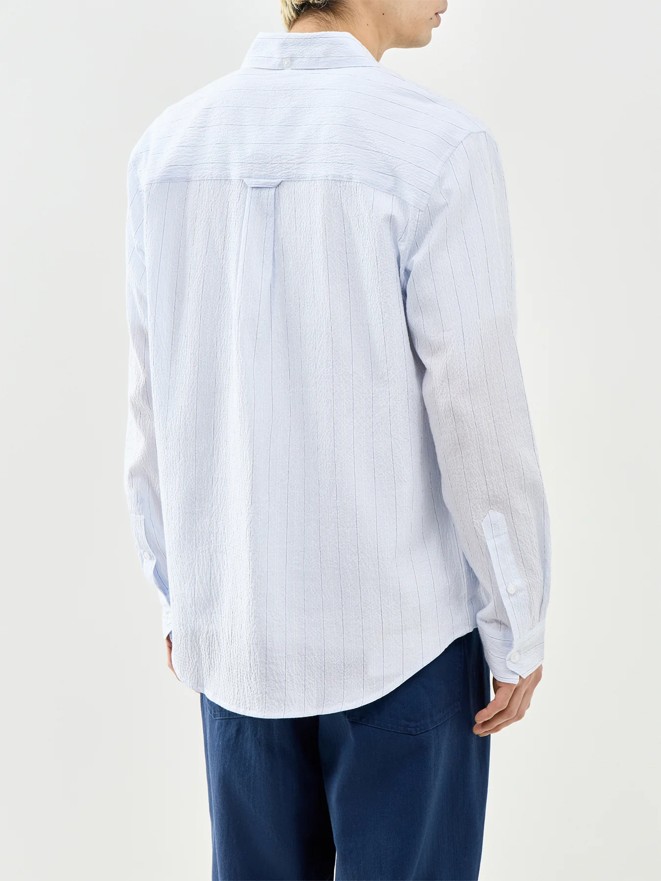 Striped Shirt Blue - Image 5