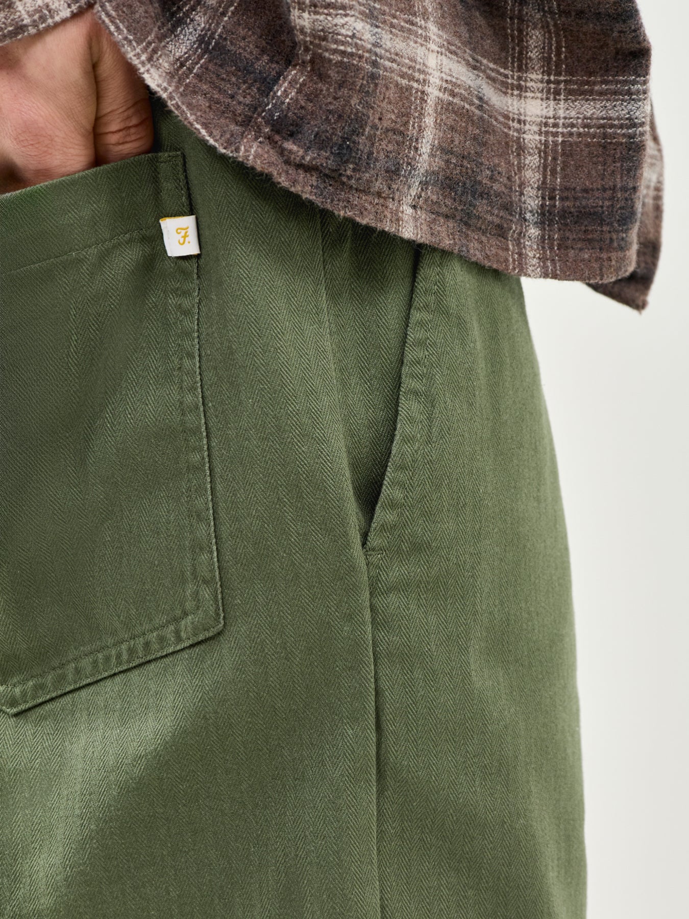 Drawstring Shorts Green - Image 3