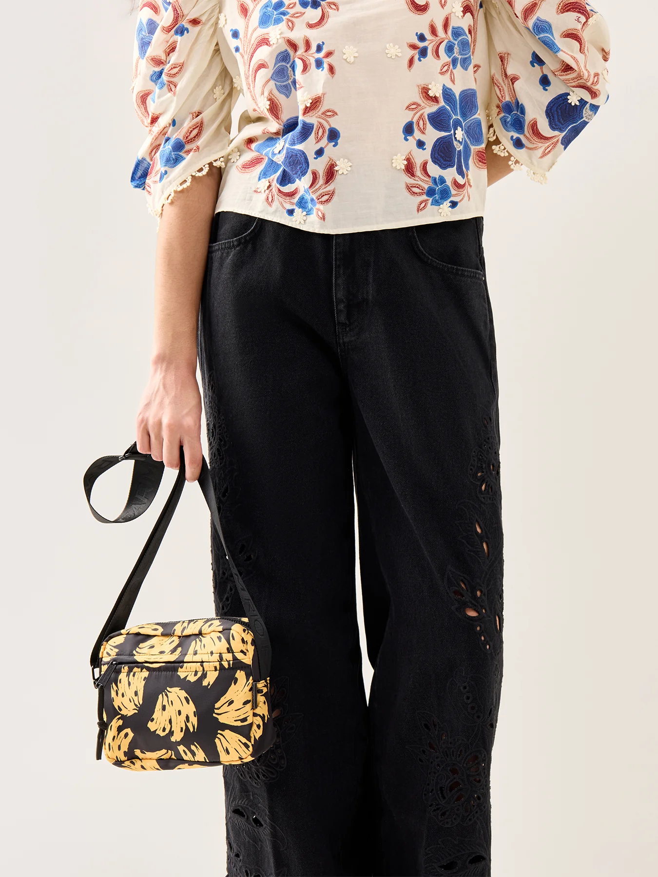 Bossa Banana Black Bag Multi - Image 2