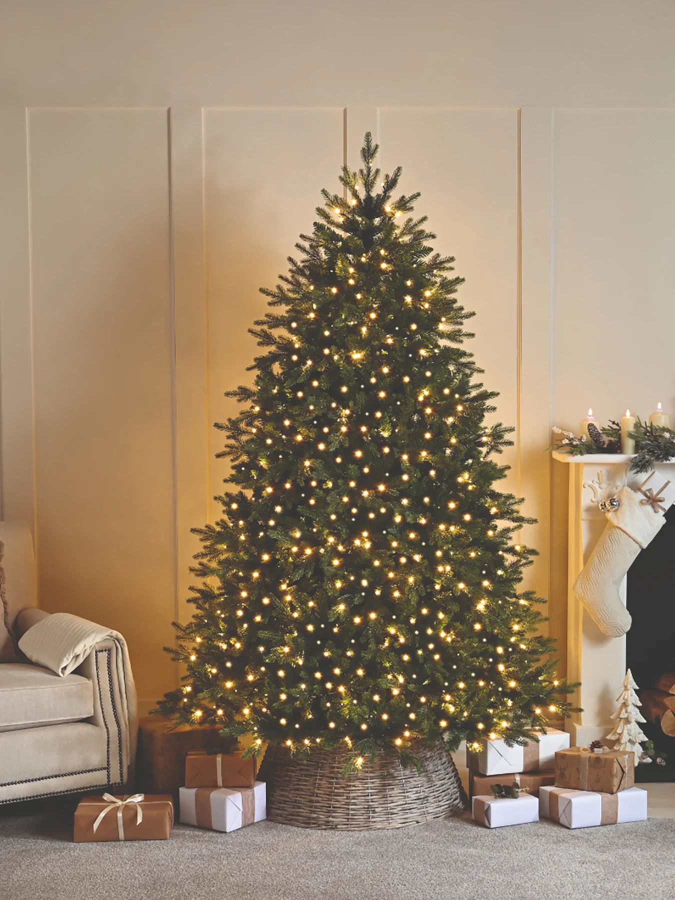 Christmas Compact Lights 1000 Warm White - Image 2