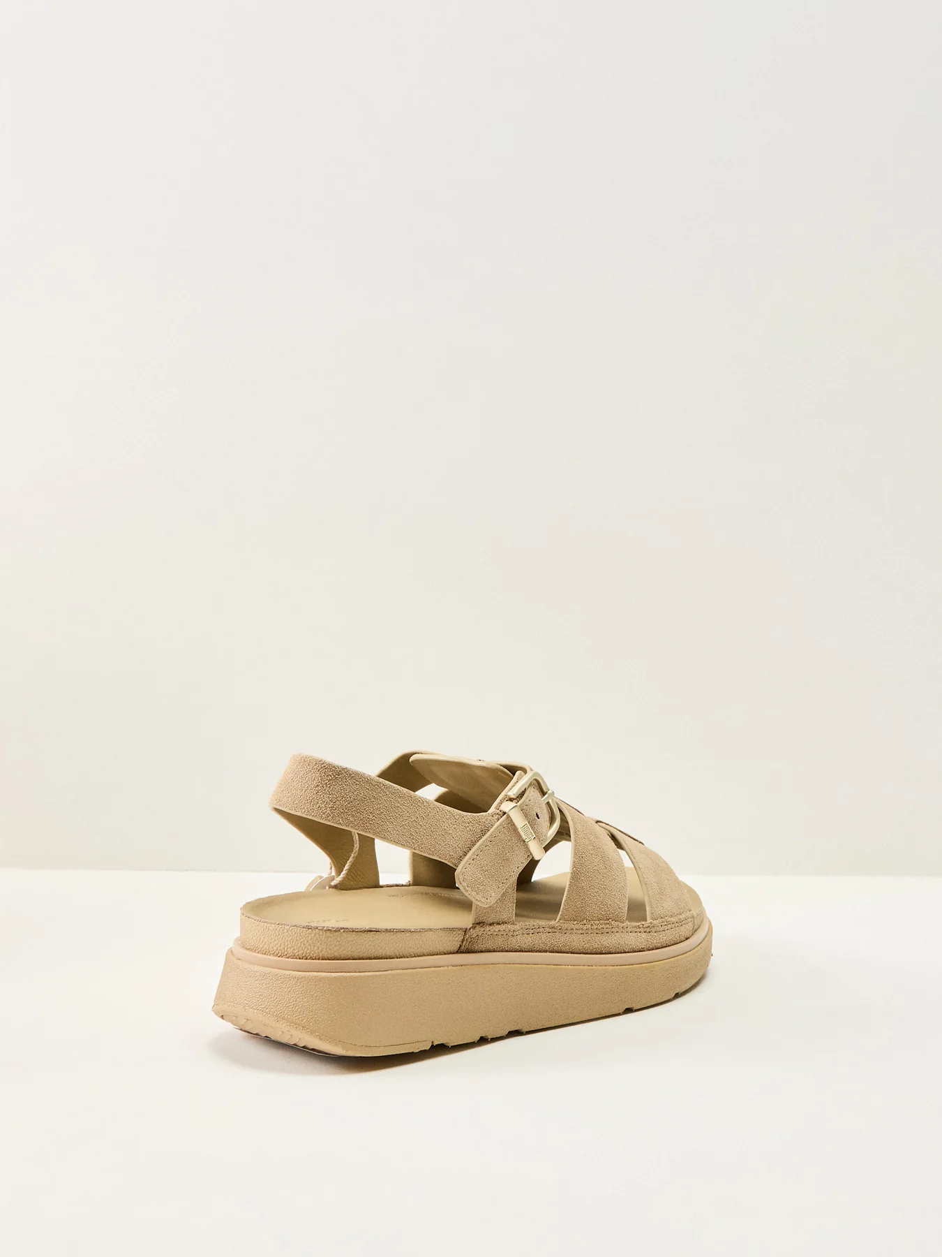 Suede Fisherman Sandals Brown - Image 2
