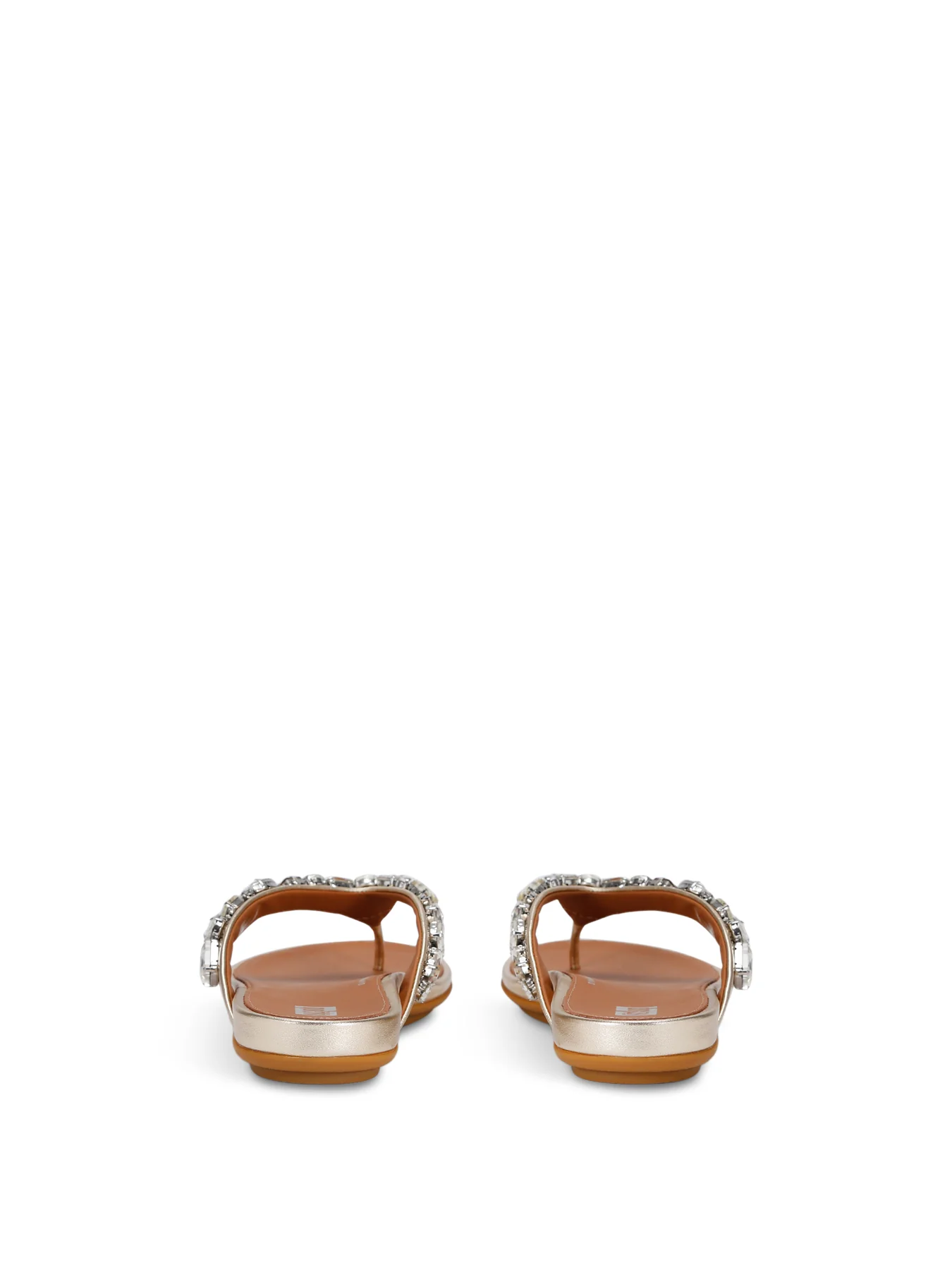 Gracie Jewel Del Metallic Flip Flop - Image 3
