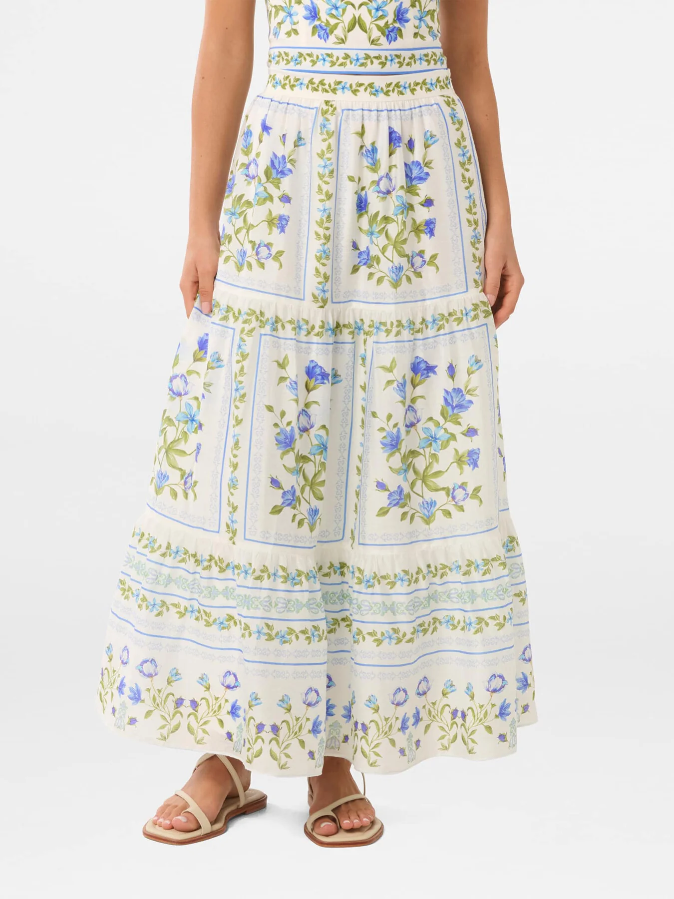 Francine Printed Maxi Skirt - Image 4