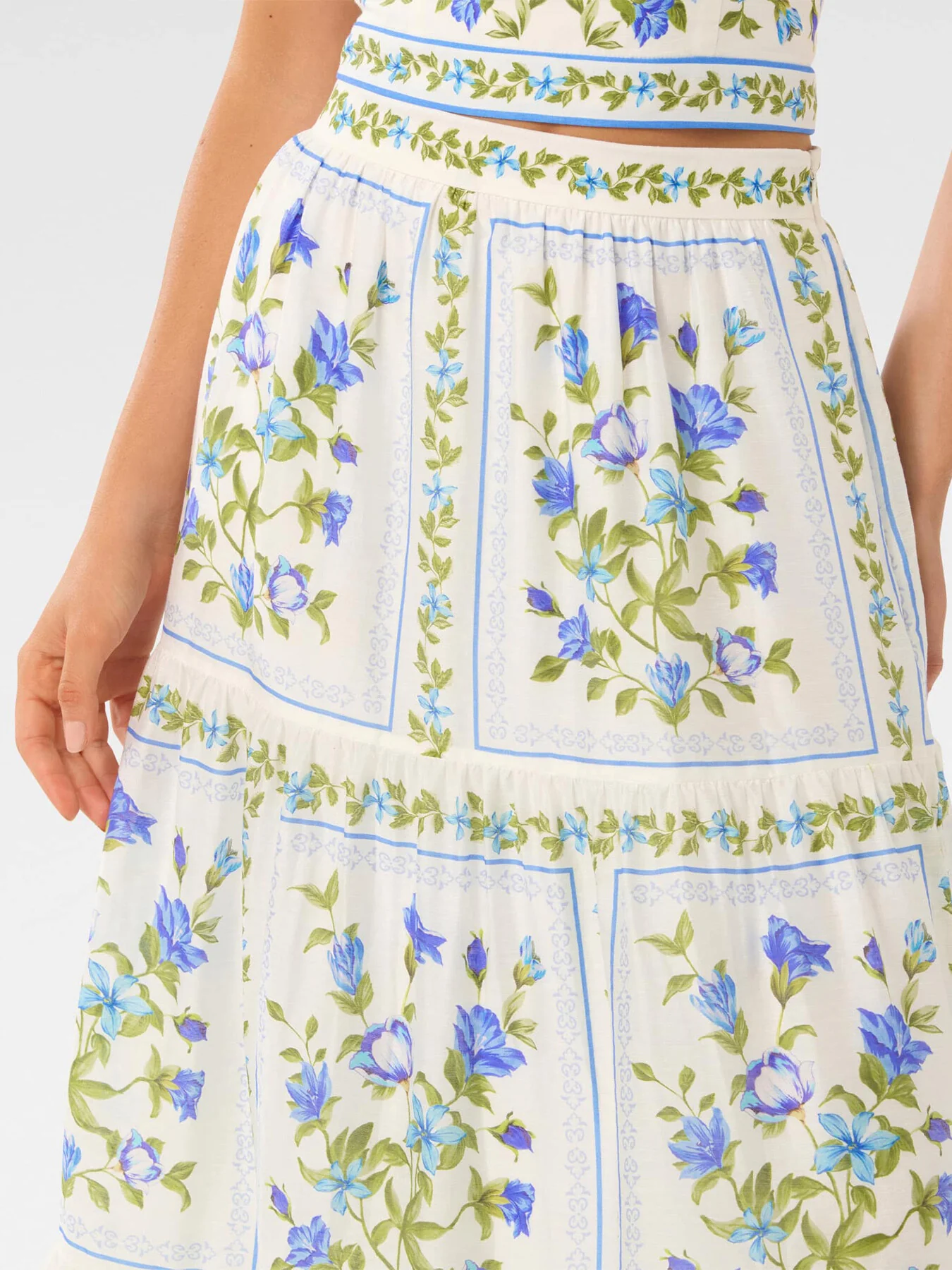 Francine Printed Maxi Skirt - Image 5