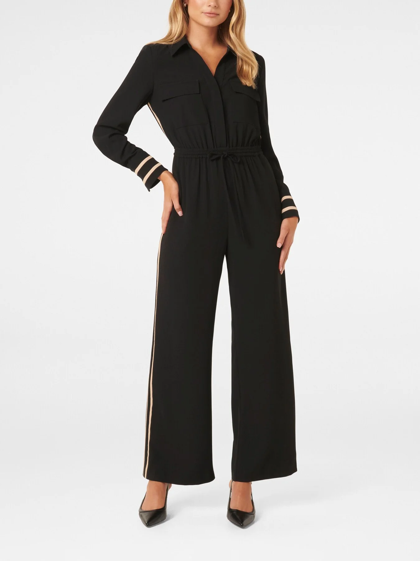 Asher Side Striped Jumpsuit - Image 2