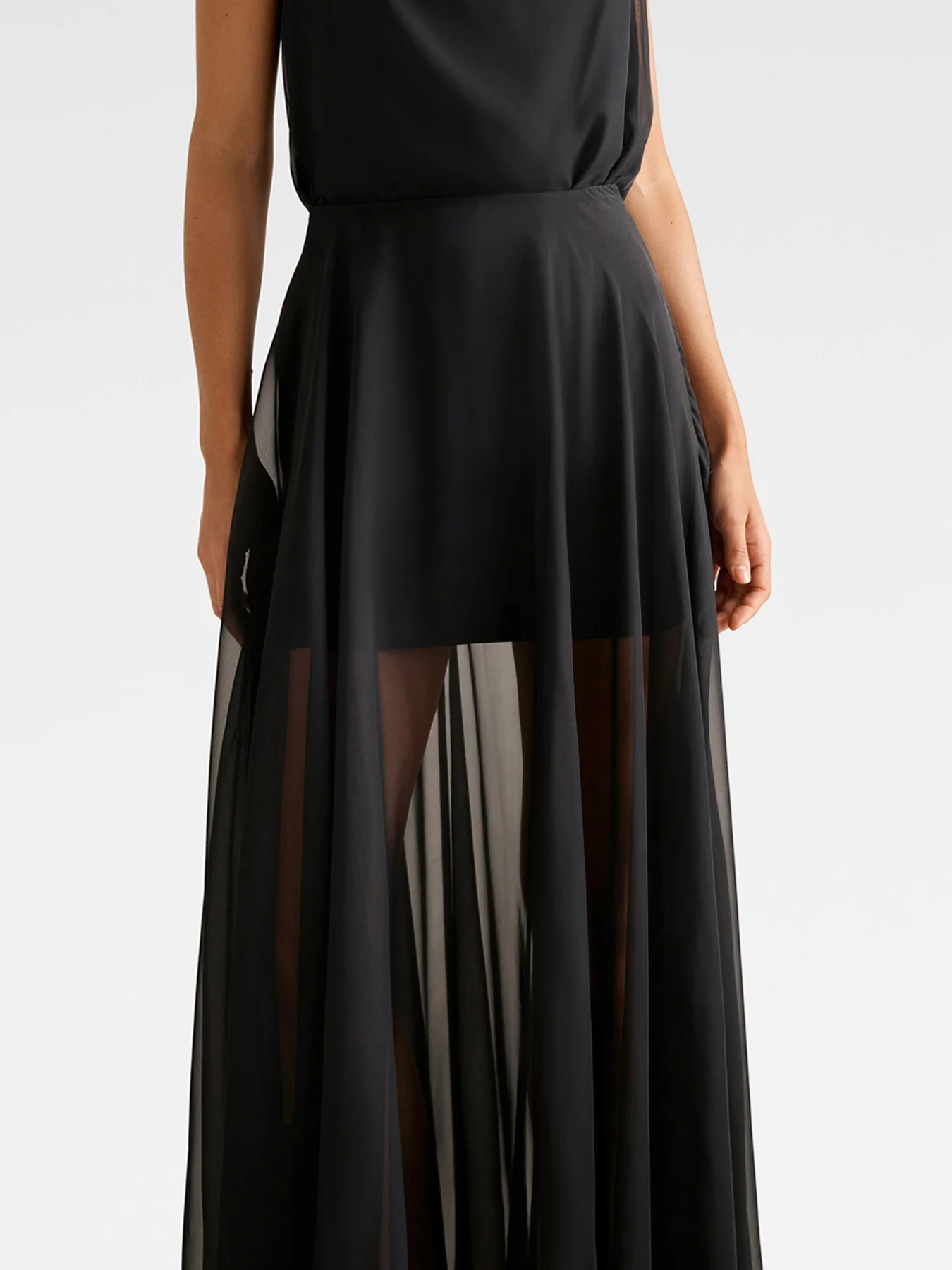 Lisette Sheer Maxi Skirt - Image 5