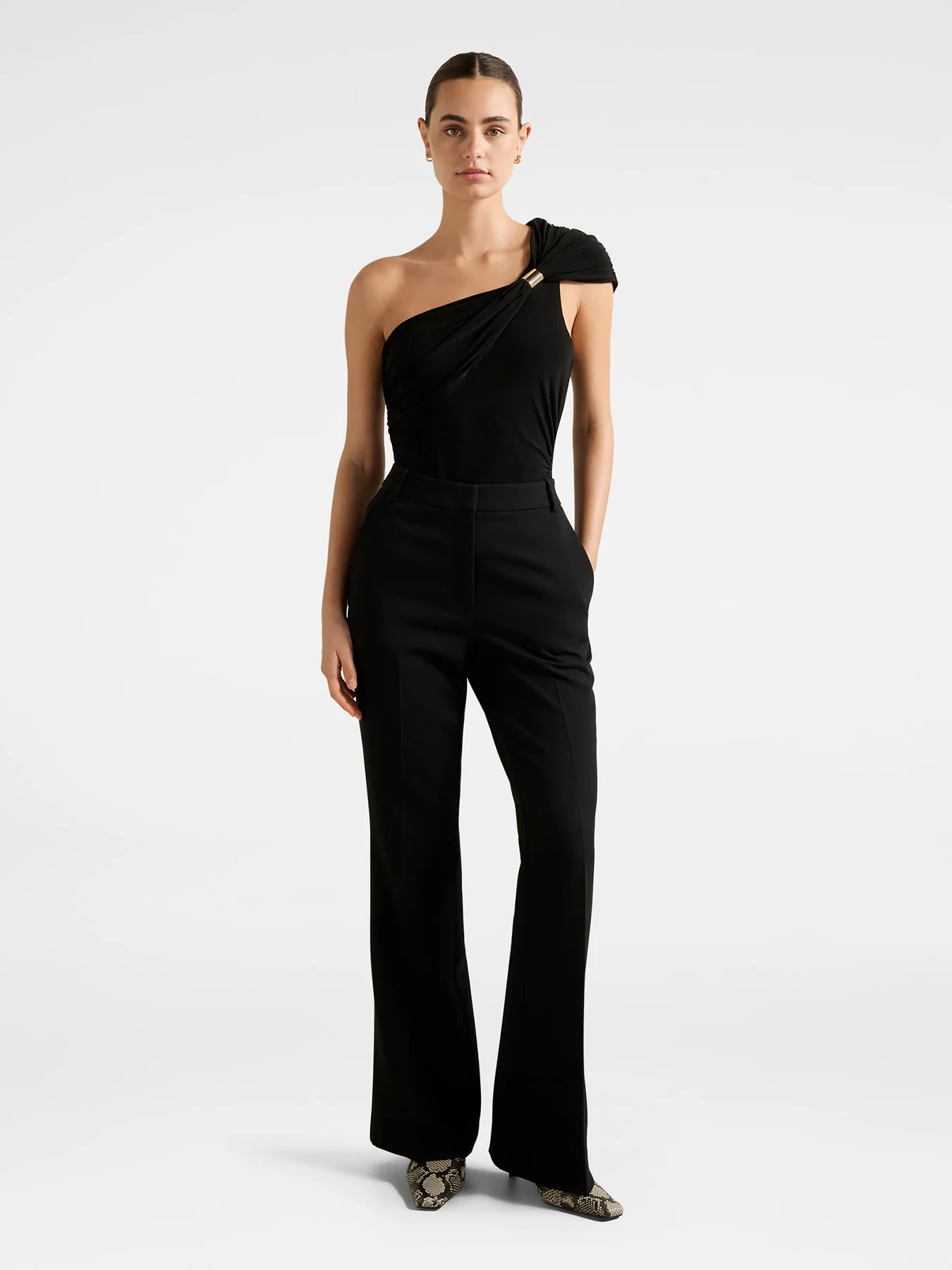 Robyn Hardware One Shoulder Top - Image 2