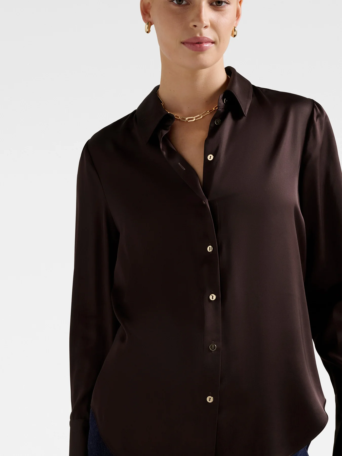 Coco Satin Shirt - Image 5