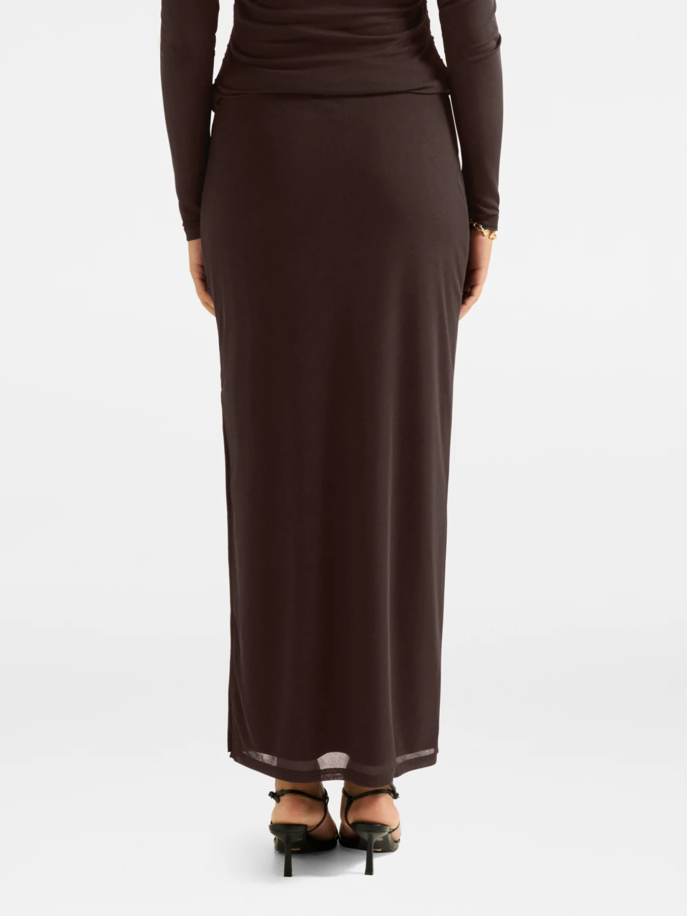 Mia Mesh Maxi Skirt - Image 4