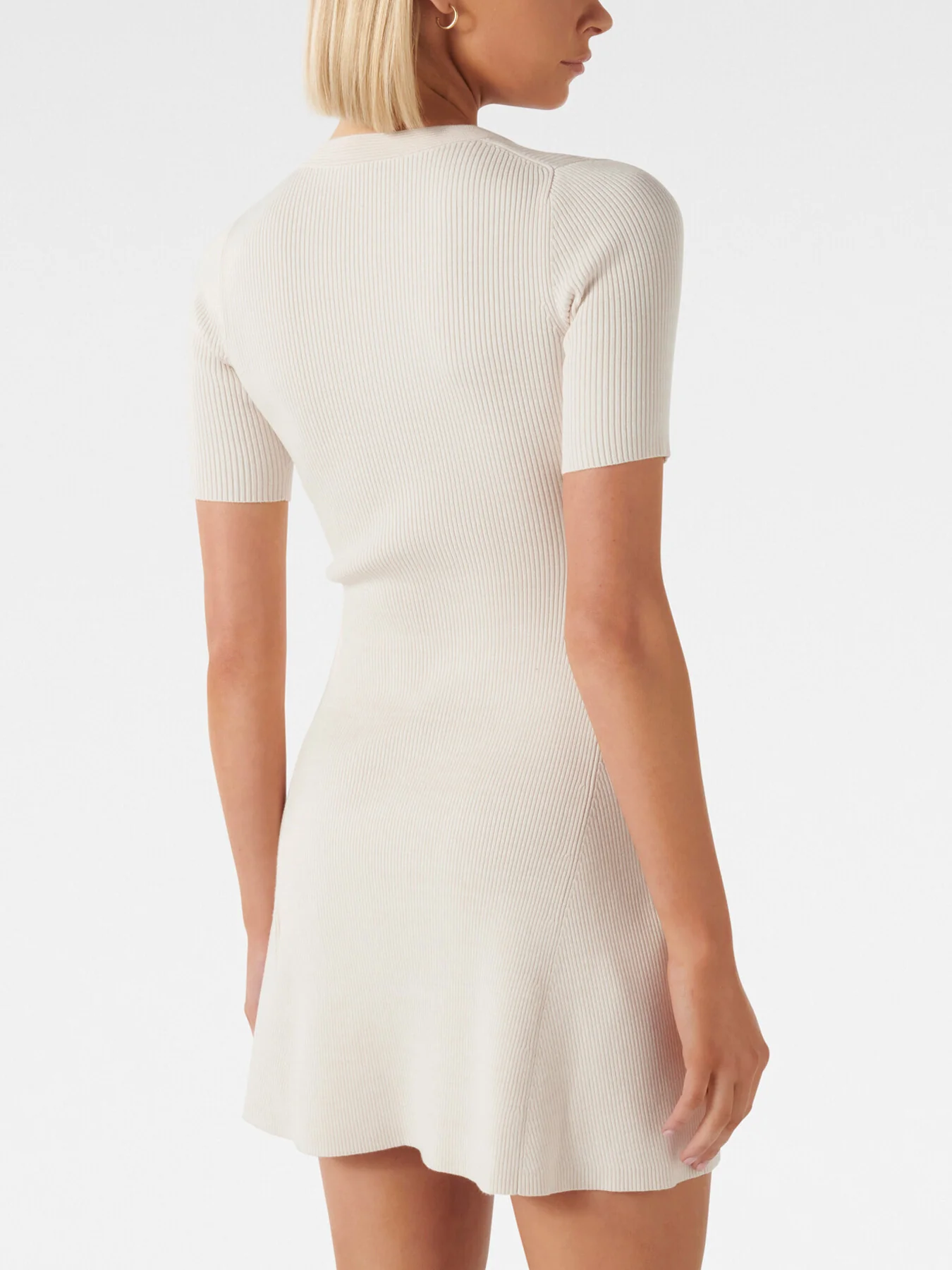 Jolie Button Down Mini Dress - Image 3