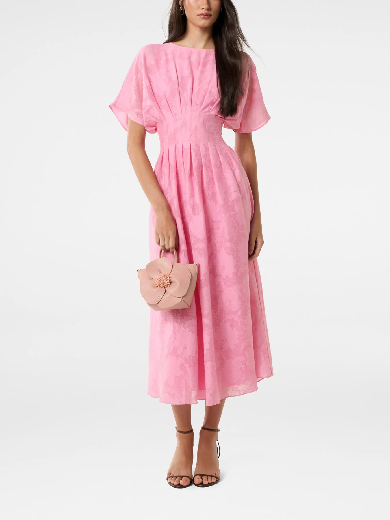 Eve Jacquard Seam Midi Dress - Image 2