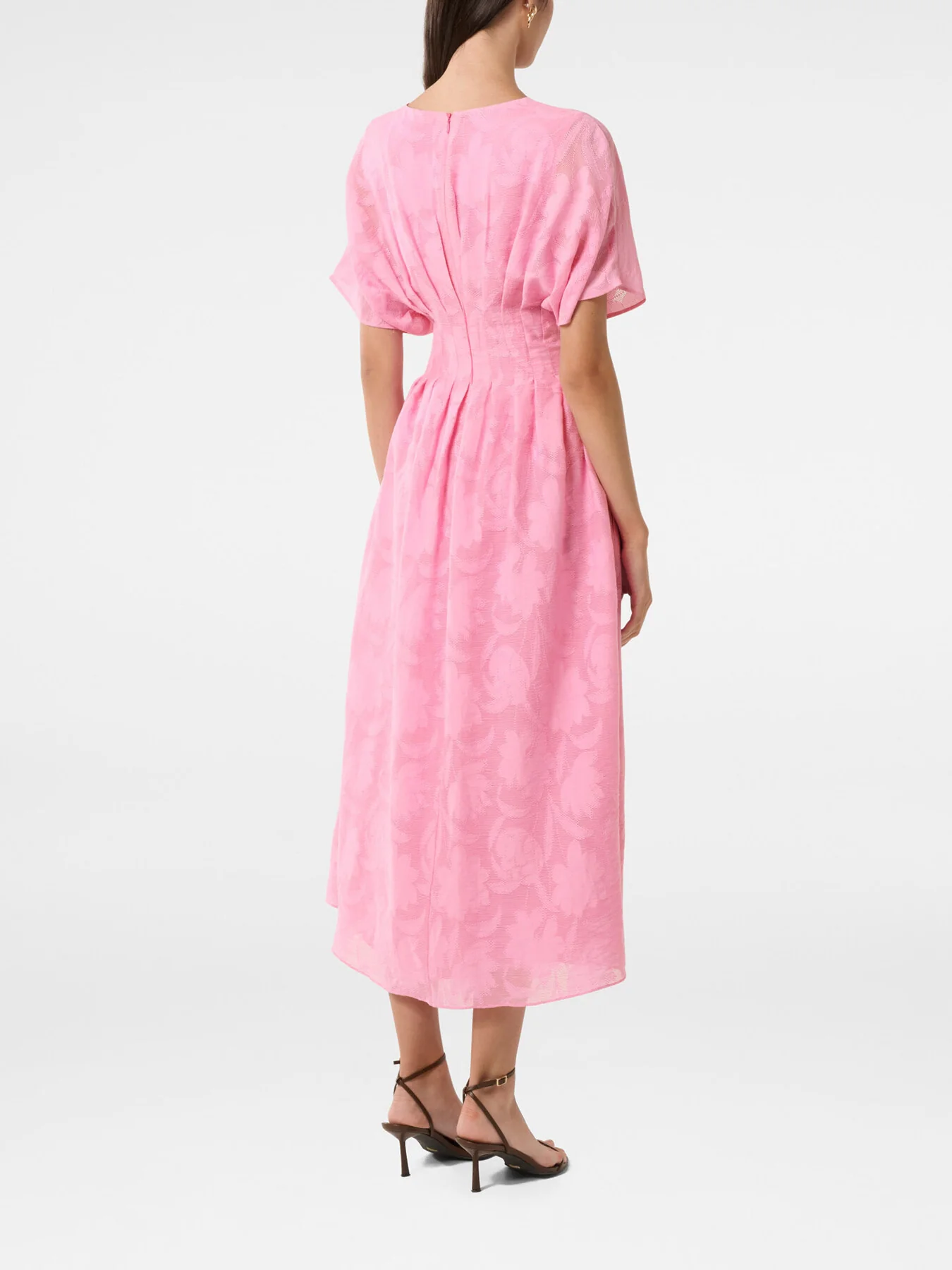 Eve Jacquard Seam Midi Dress - Image 3