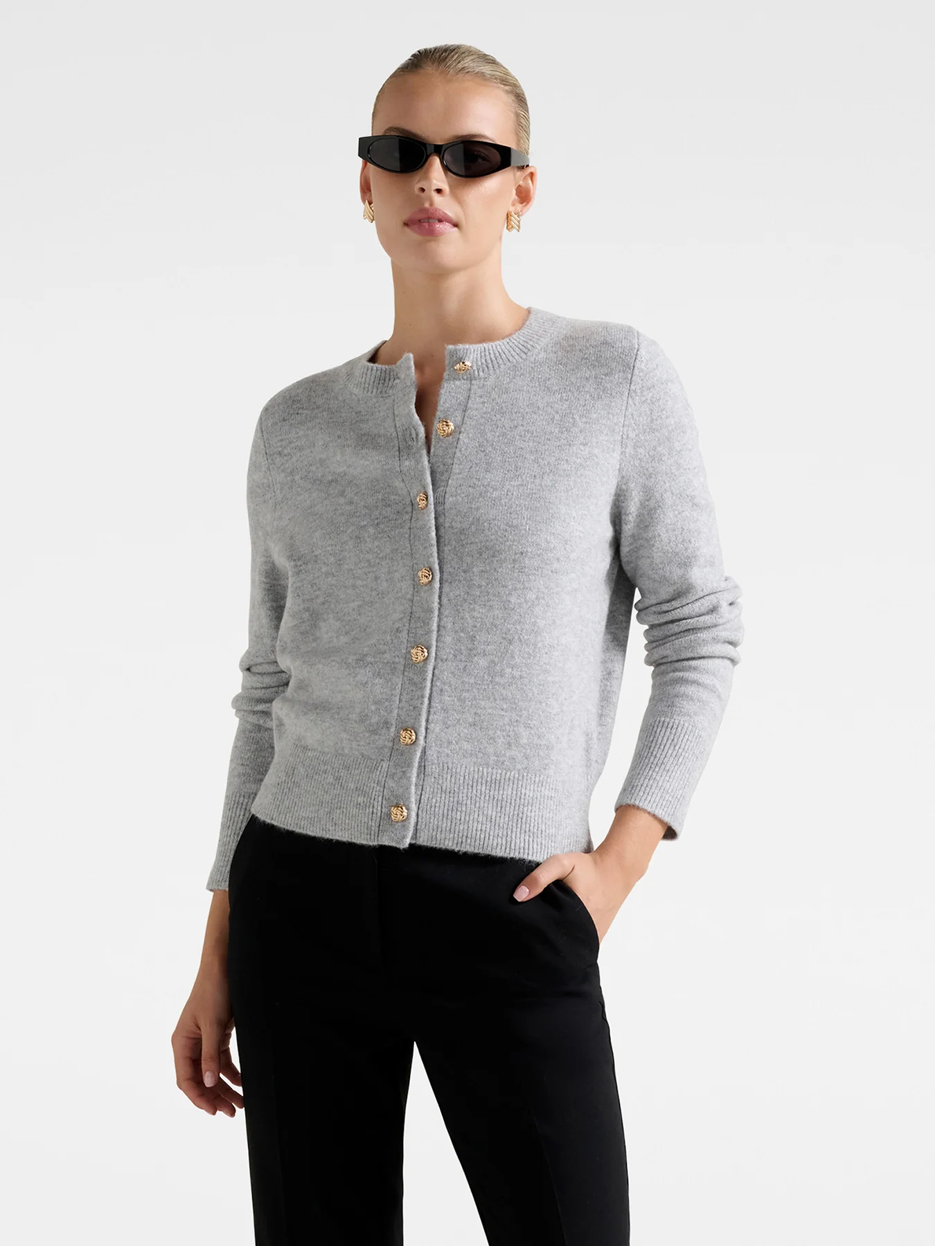 May Crew Neck Cardigan - Image 4