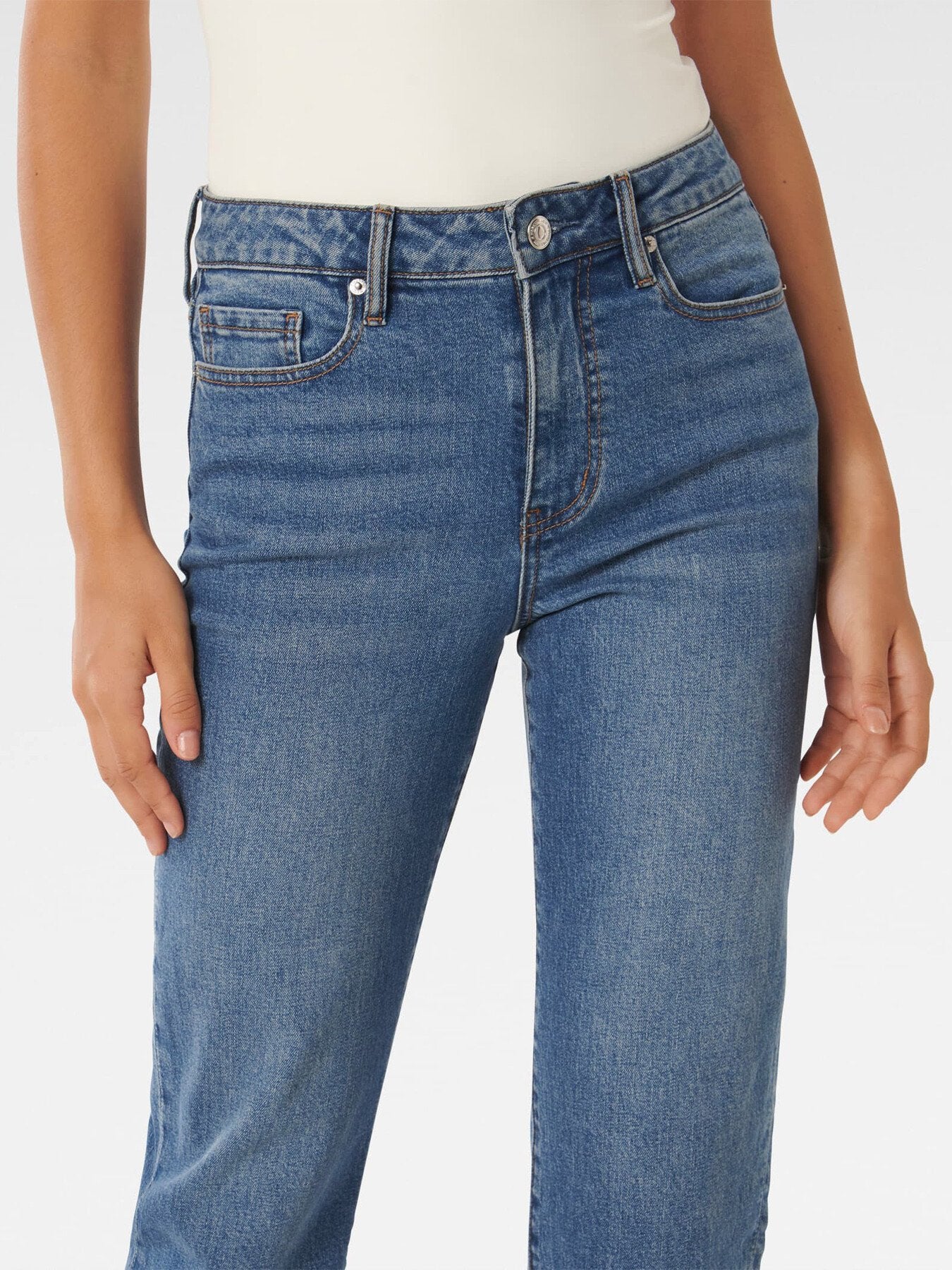 Niki Ankle Straight Leg Jeans - Image 5