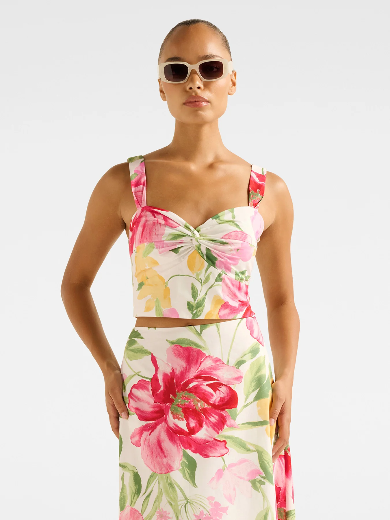 Talia Twist Front Bustier Top - Image 4