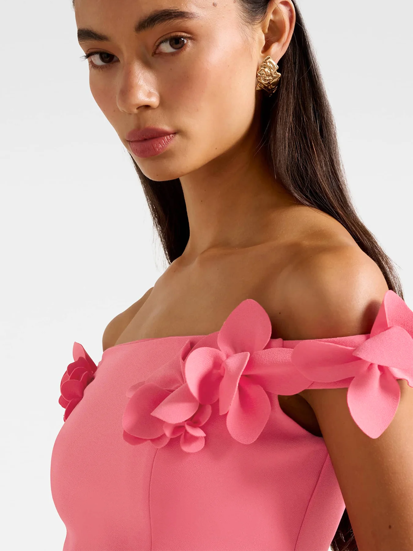 Faye Applique Bardot Top - Image 5