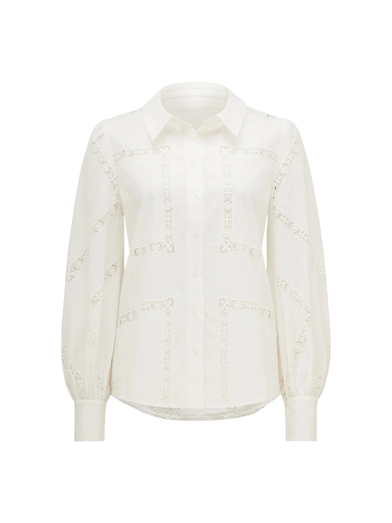 Brianna Broderie Shirt