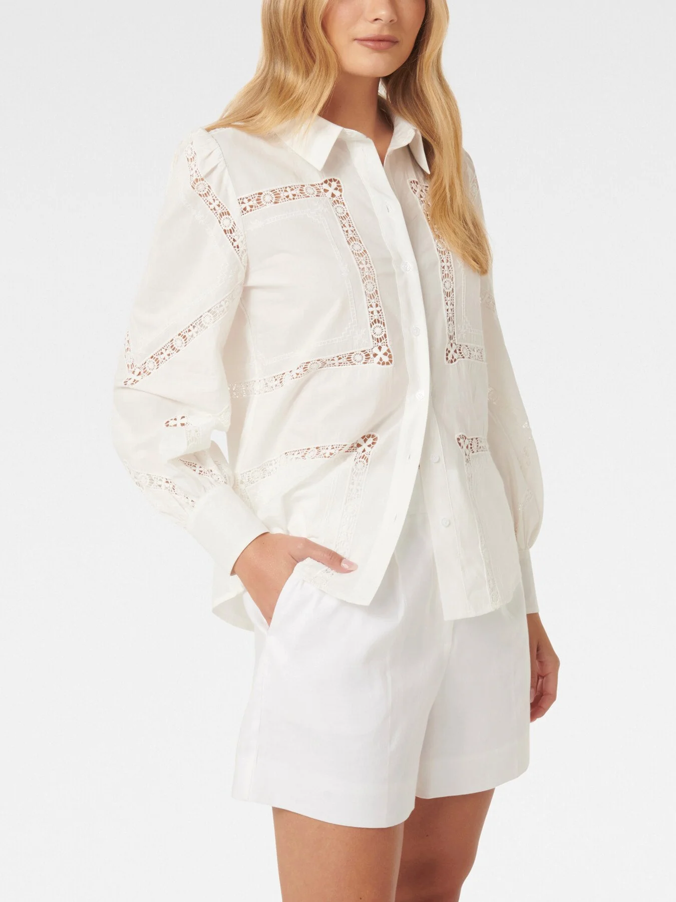 Brianna Broderie Shirt - Image 6