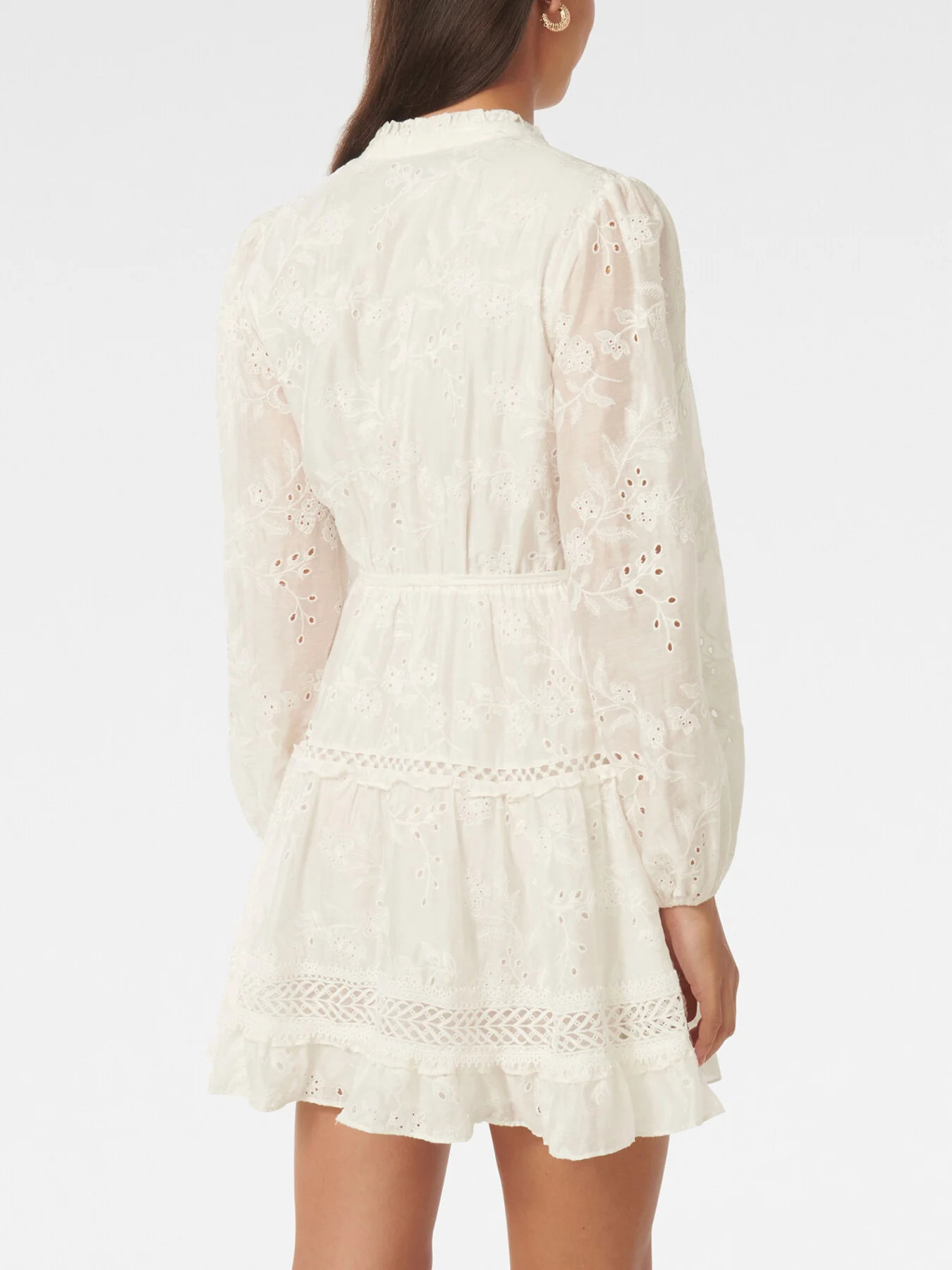 Ivana Trim Detail Mini Dress - Image 3