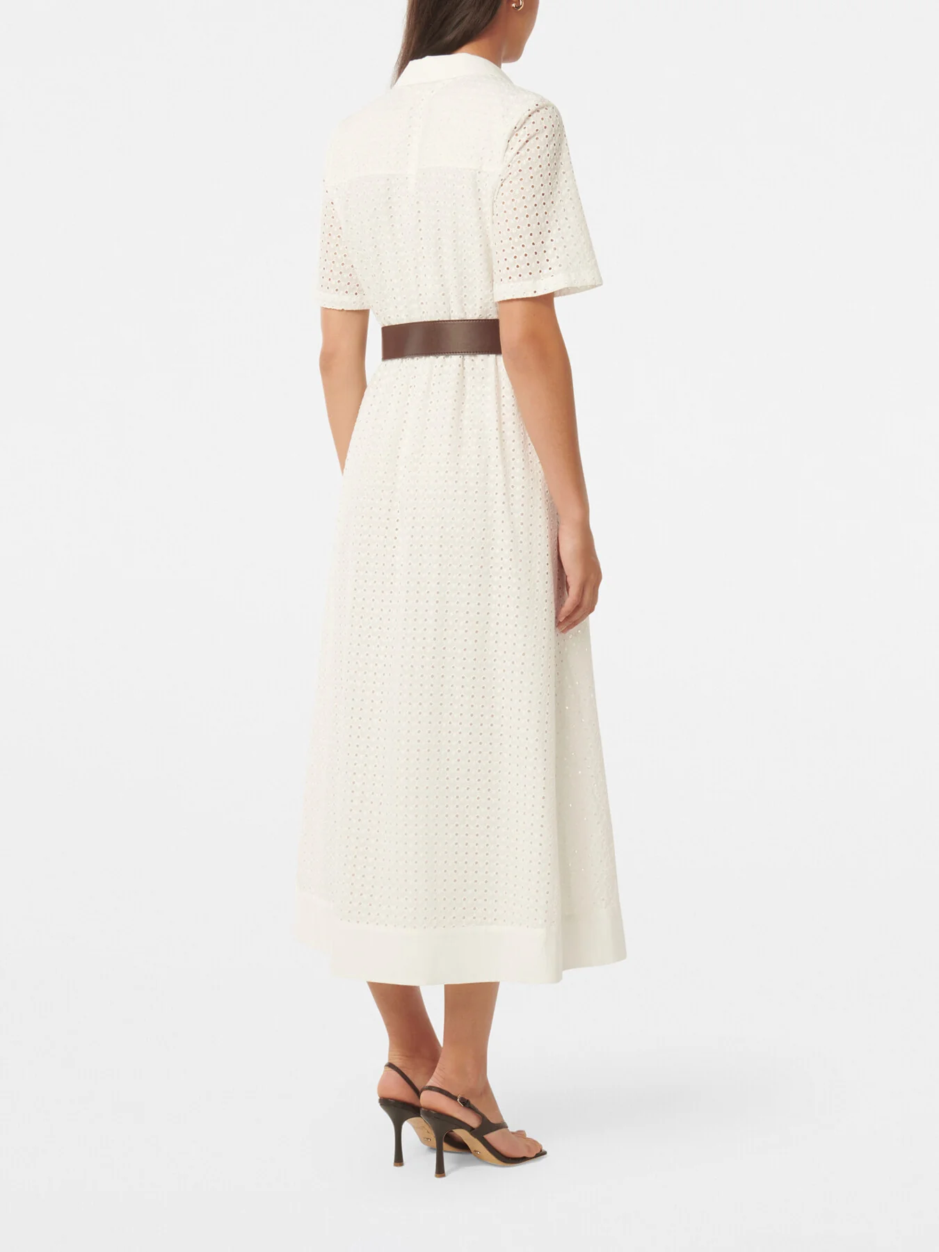 Tyler Embroidered Midi Dress - Image 4