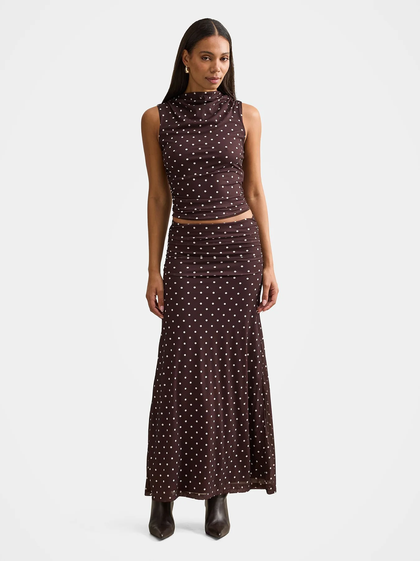 Danni Draped Sleeveless Top - Image 2