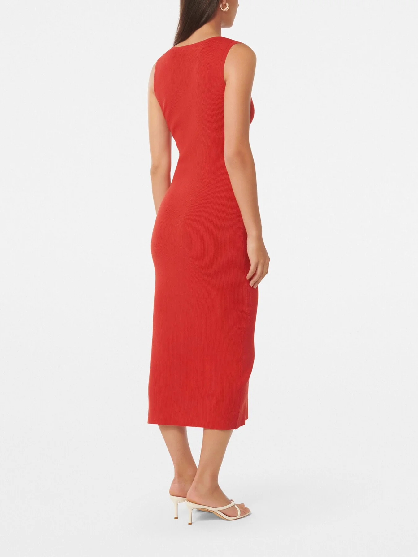 Chelsea Hardware Detail Midi Dress - Image 3