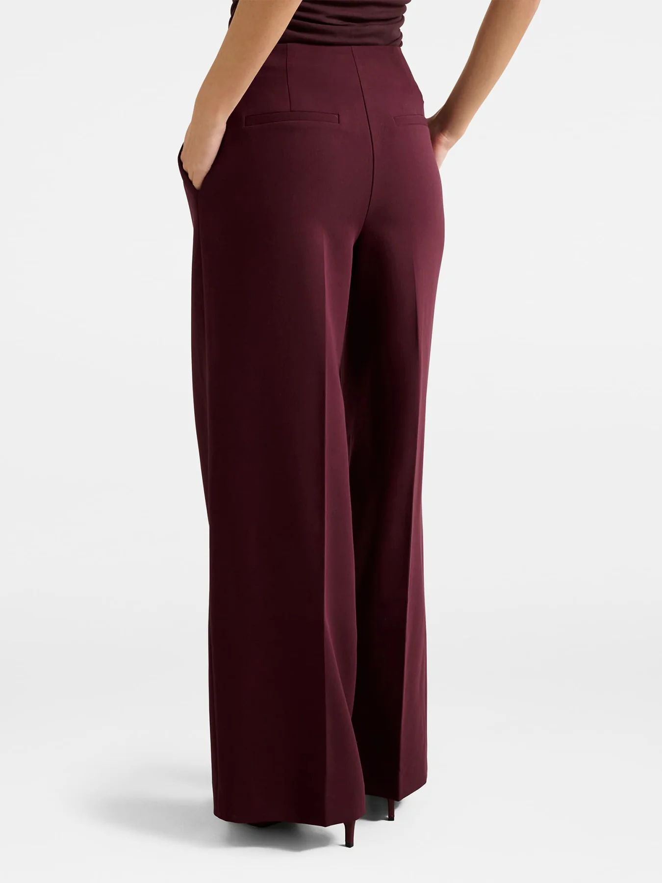 Lee Wide Leg Pants Red - Image 3