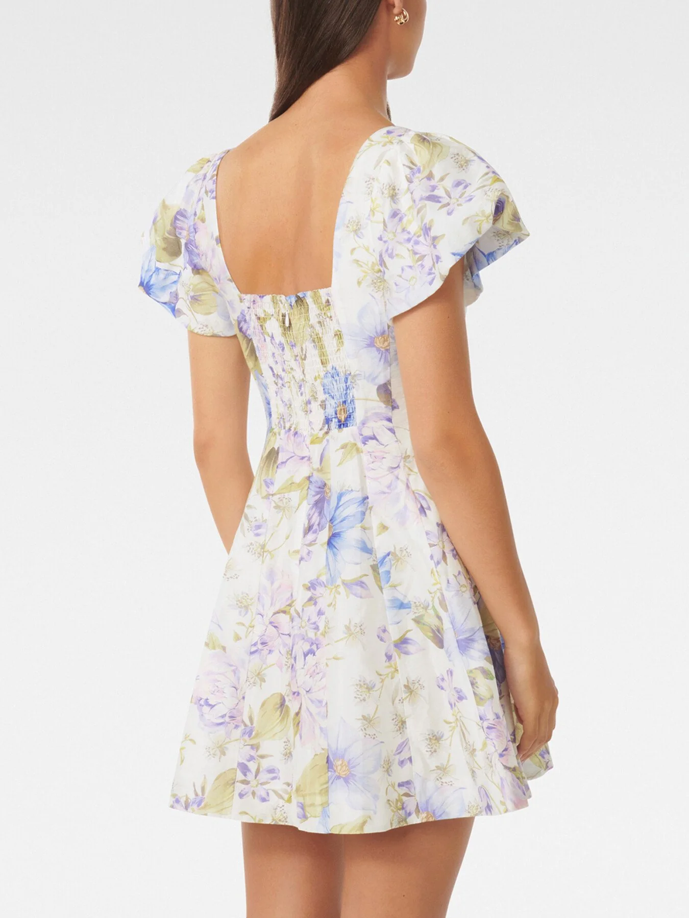 Josie Square Neck Mini Dress - Image 3