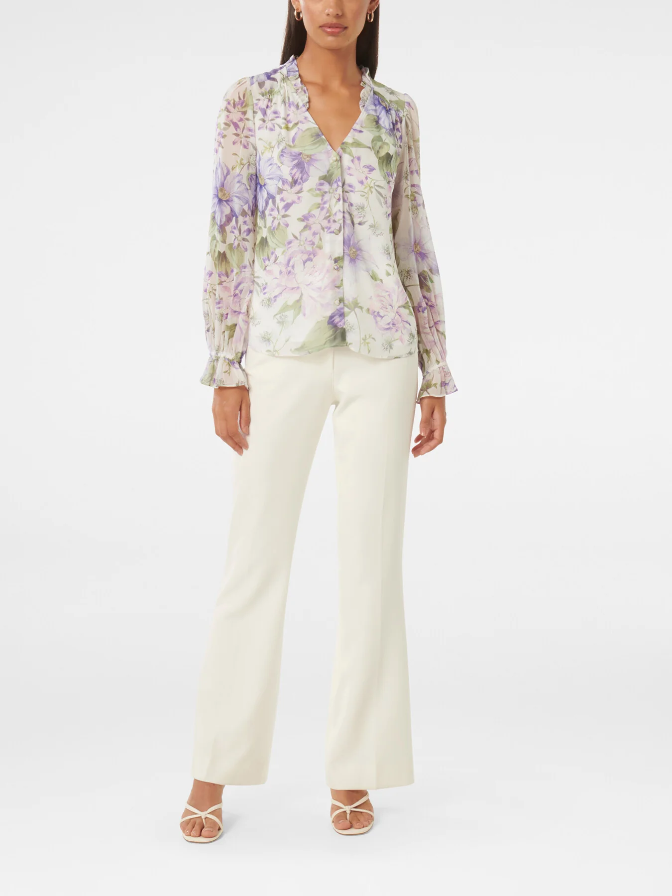 Phoenix Frill Neck Blouse - Image 2